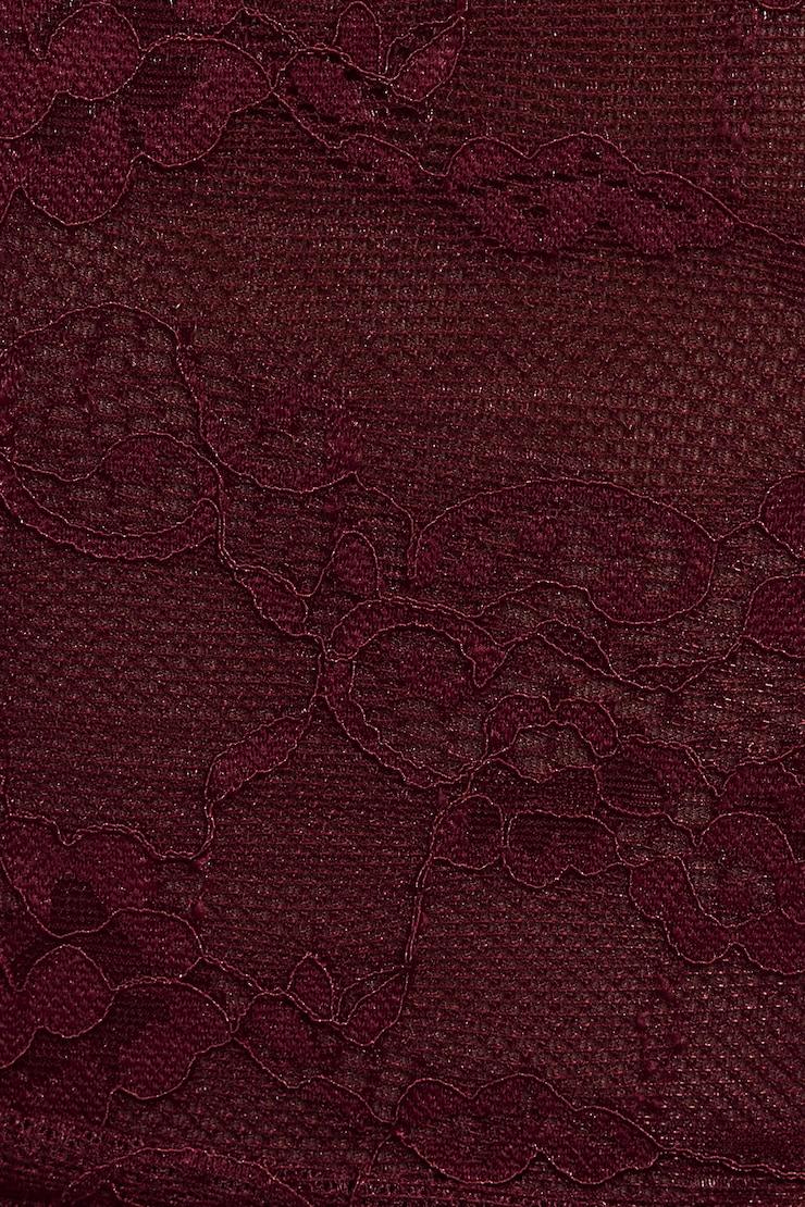 Halter Plunge Lace Top Product Image