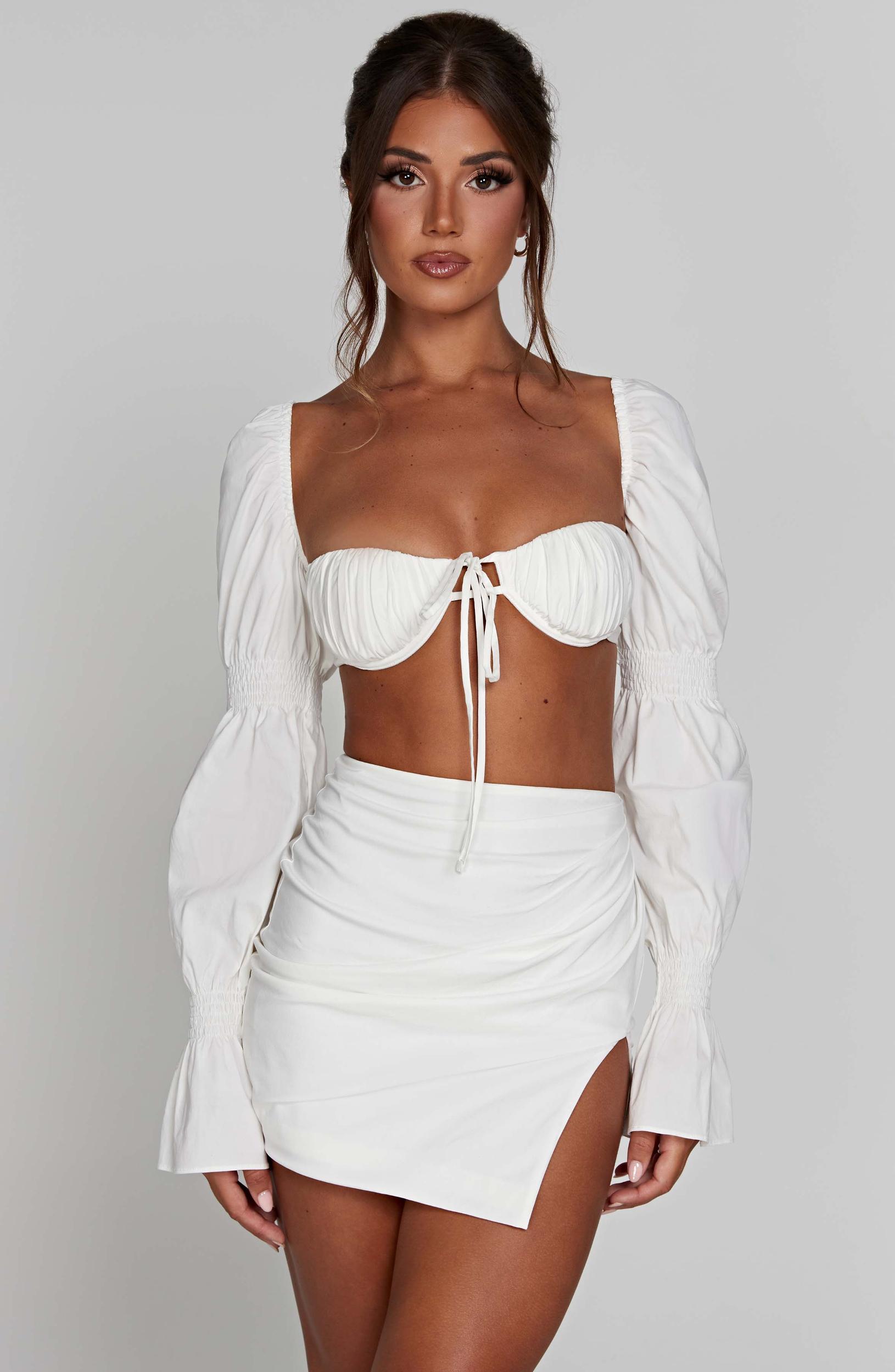 Perla Top - White Product Image