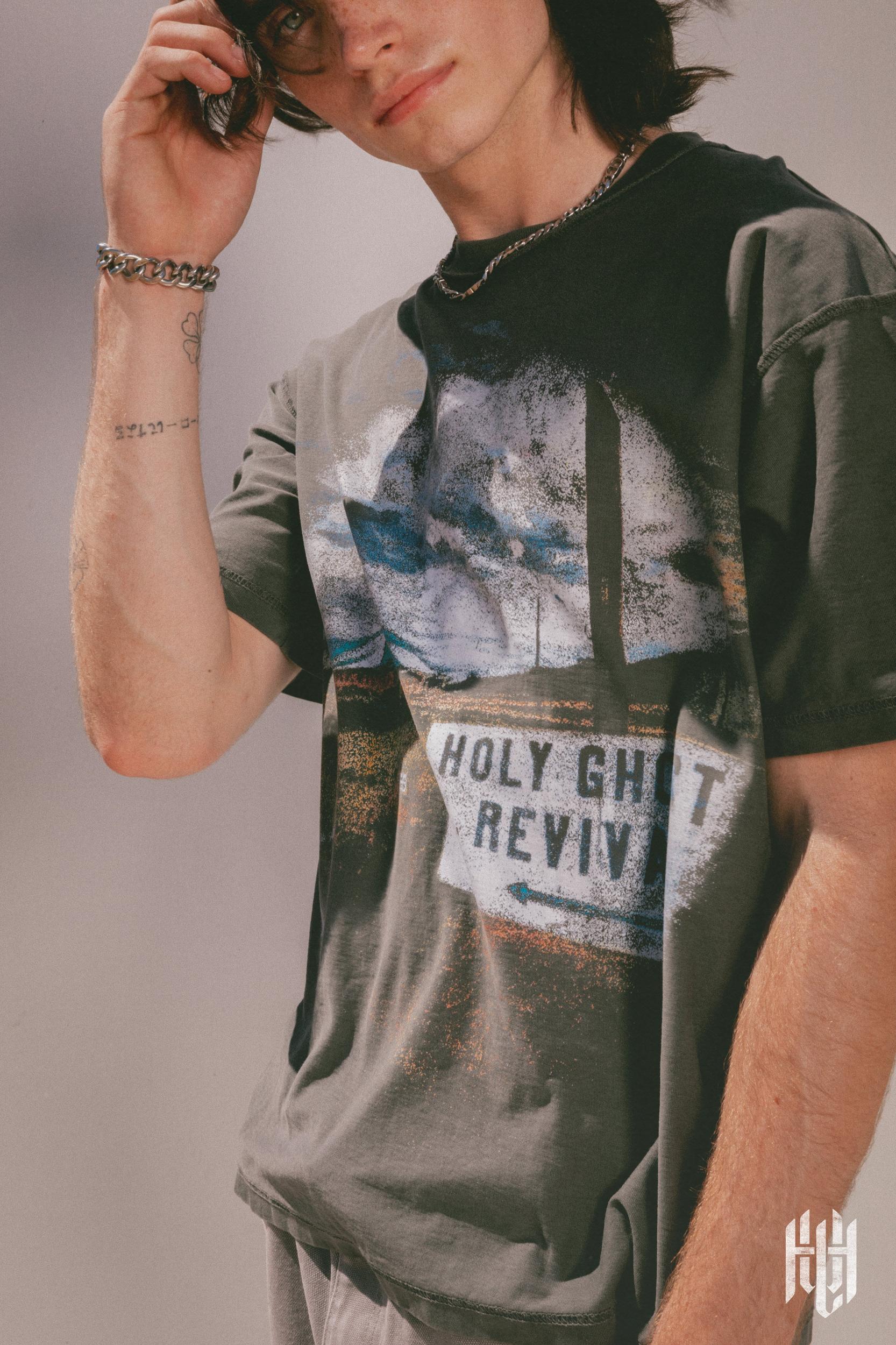 Holy Ghost Revival Tee - Vintage Black Product Image