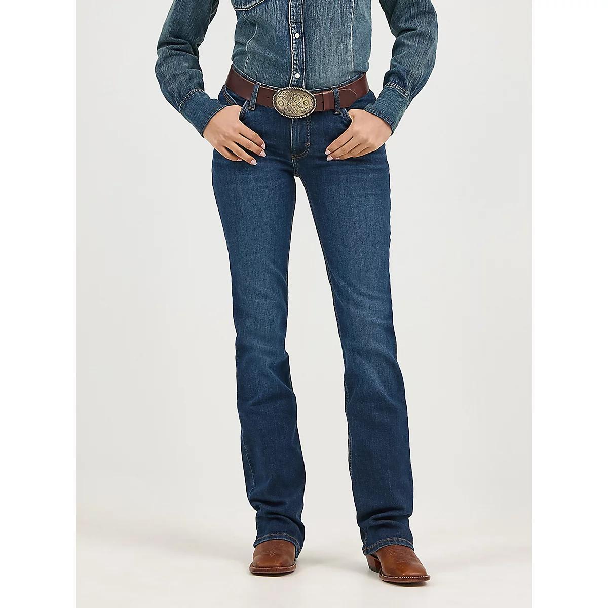 Women's Wrangler® Ultimate Riding Jean Willow Mid-Rise Bootcut in Traci Product Image