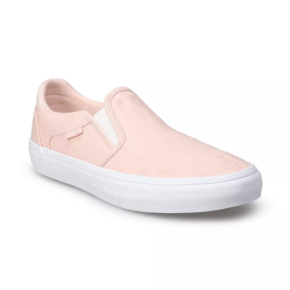 Vans® Asher DX Women's Slip-On Shoes, Size: 6.5, Pink Blush Product Image