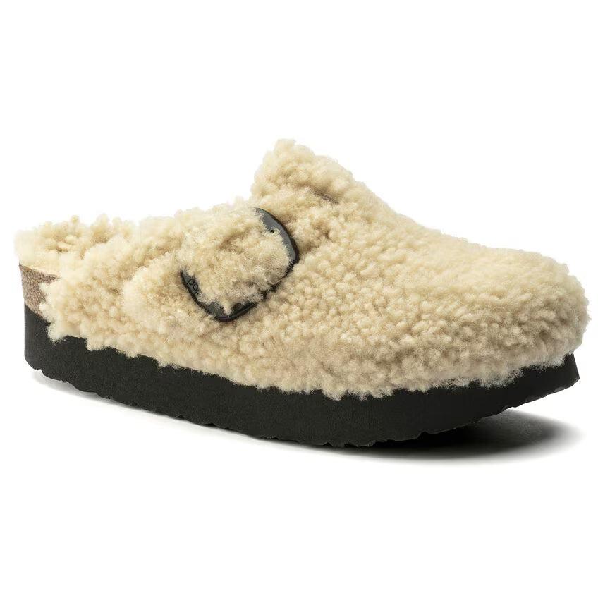 Boston Big Buckle Platform Fur Product Image