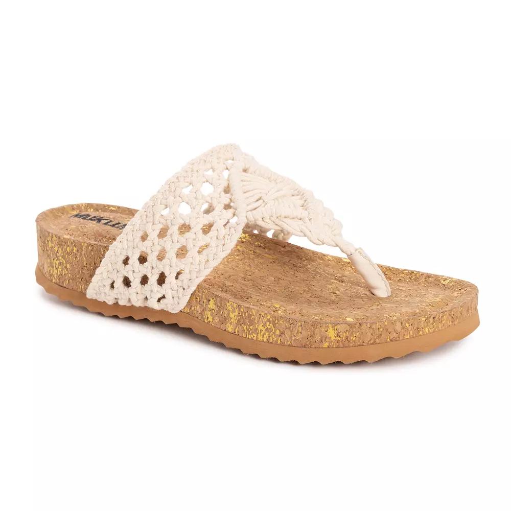 MUK LUKS Women's Pippen Comfortable Sandals,  Product Image