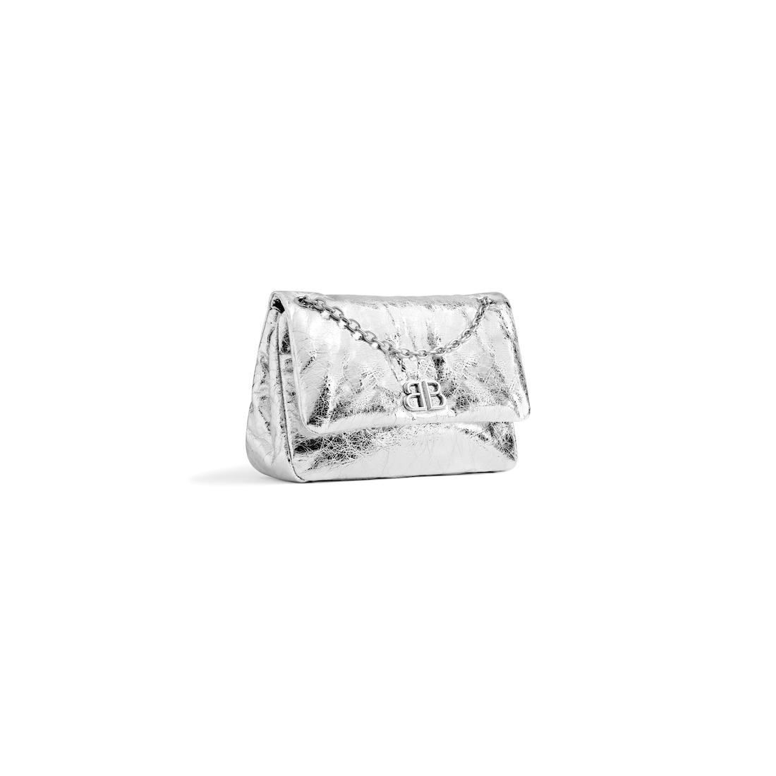 Women's Monaco Bag Mini in Silver Product Image