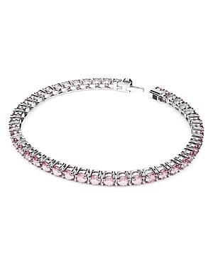 Swarovski Matrix Crystal Tennis Bracelet Product Image