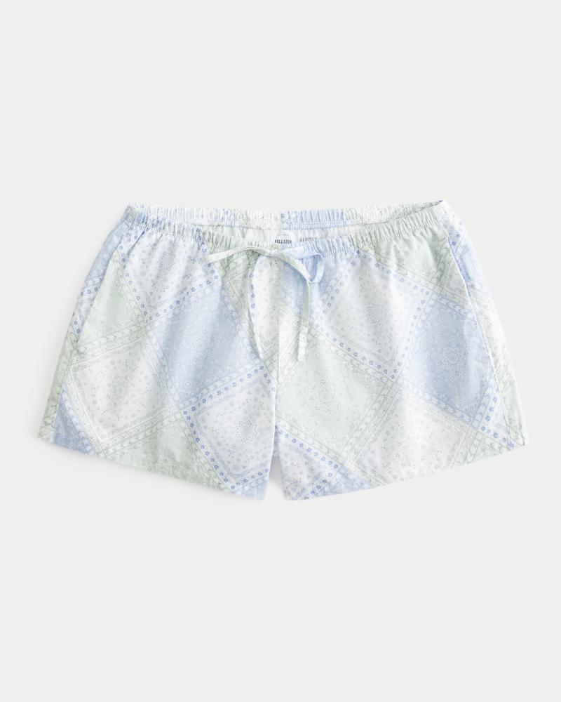 Oxford Cotton Tie Shorts Product Image
