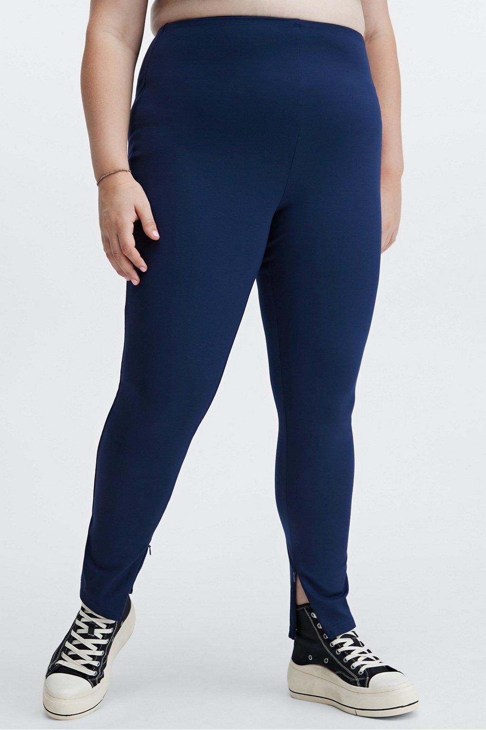 Fabletics 24-7 Skinny Pant Womens blue plus Size 4X Product Image
