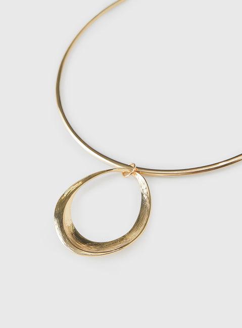 Yes To Heaven Pendant Necklace Gold Product Image