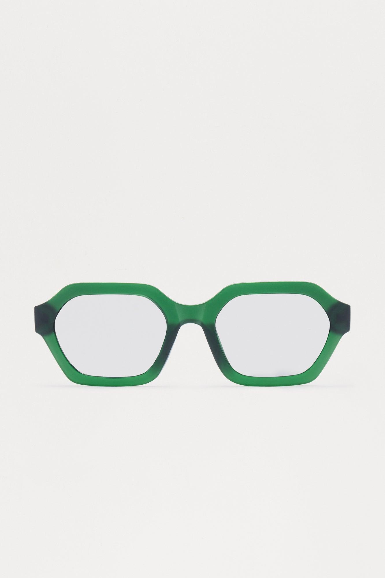 Mallee Round Sunglasses - Green Male Product Image