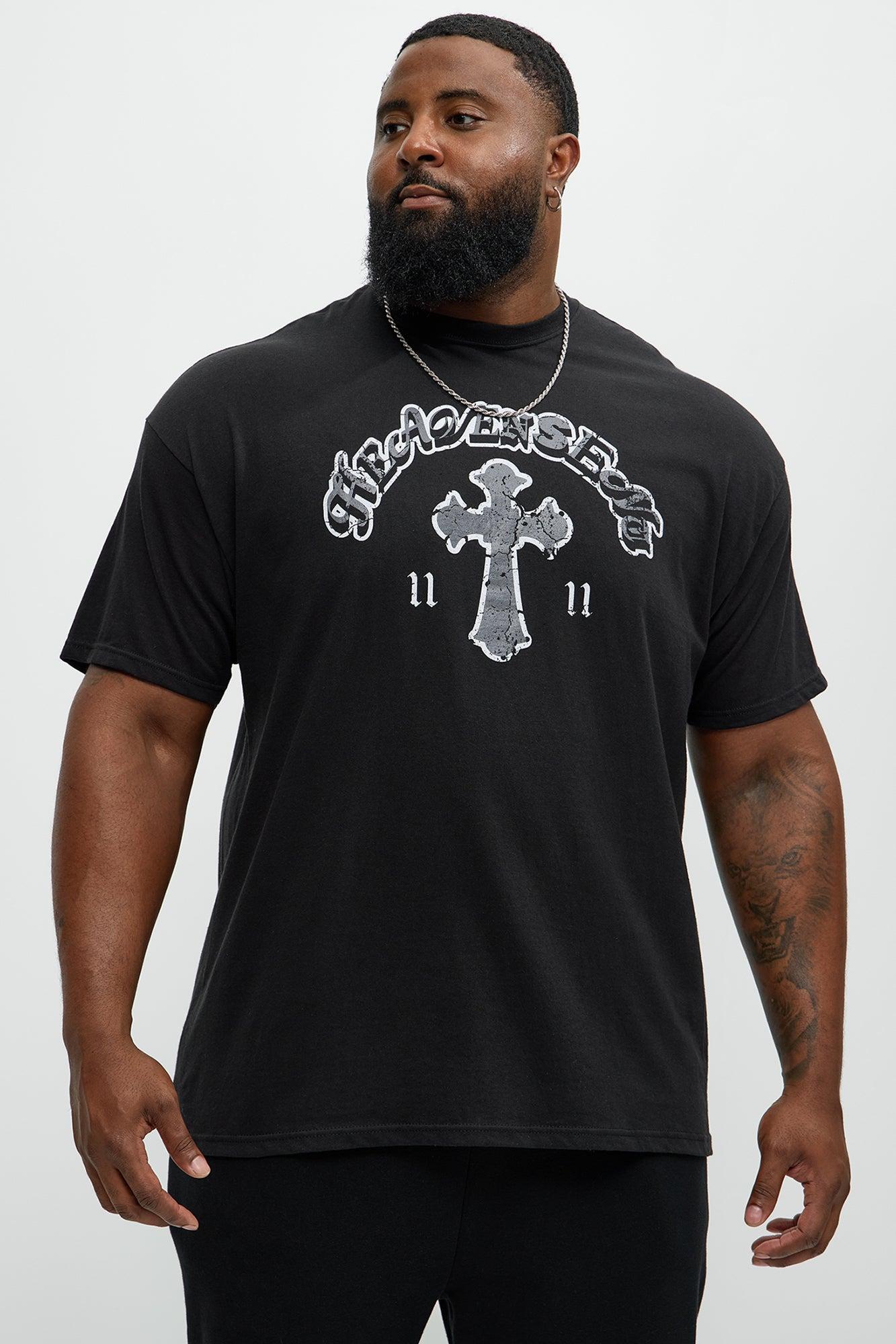 Heaven Sent 11:11 Short Sleeve Tee - Black Product Image