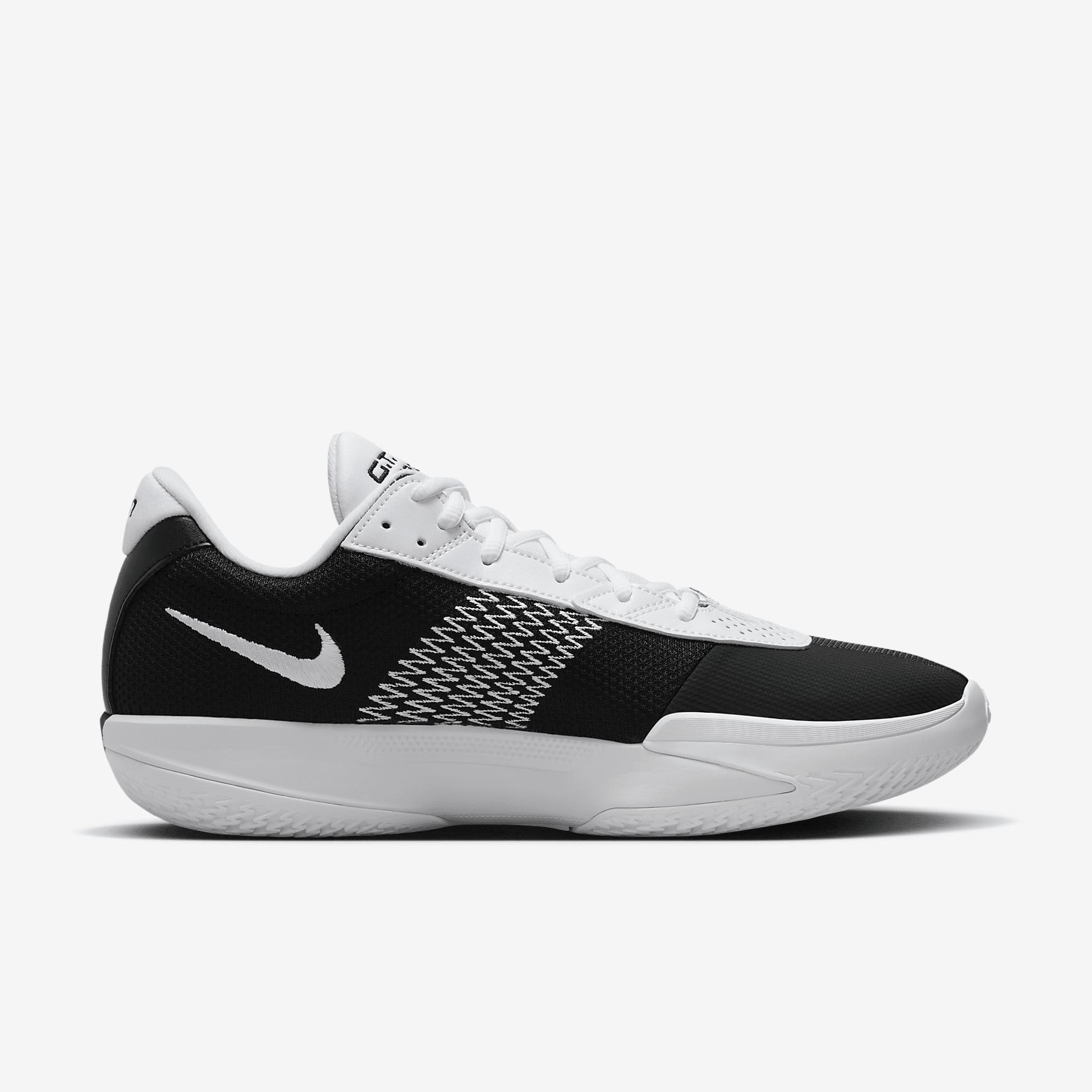 Nike Mens G. T. Cut Academy Basketball Shoes in White/Summit White/Anthracite Product Image