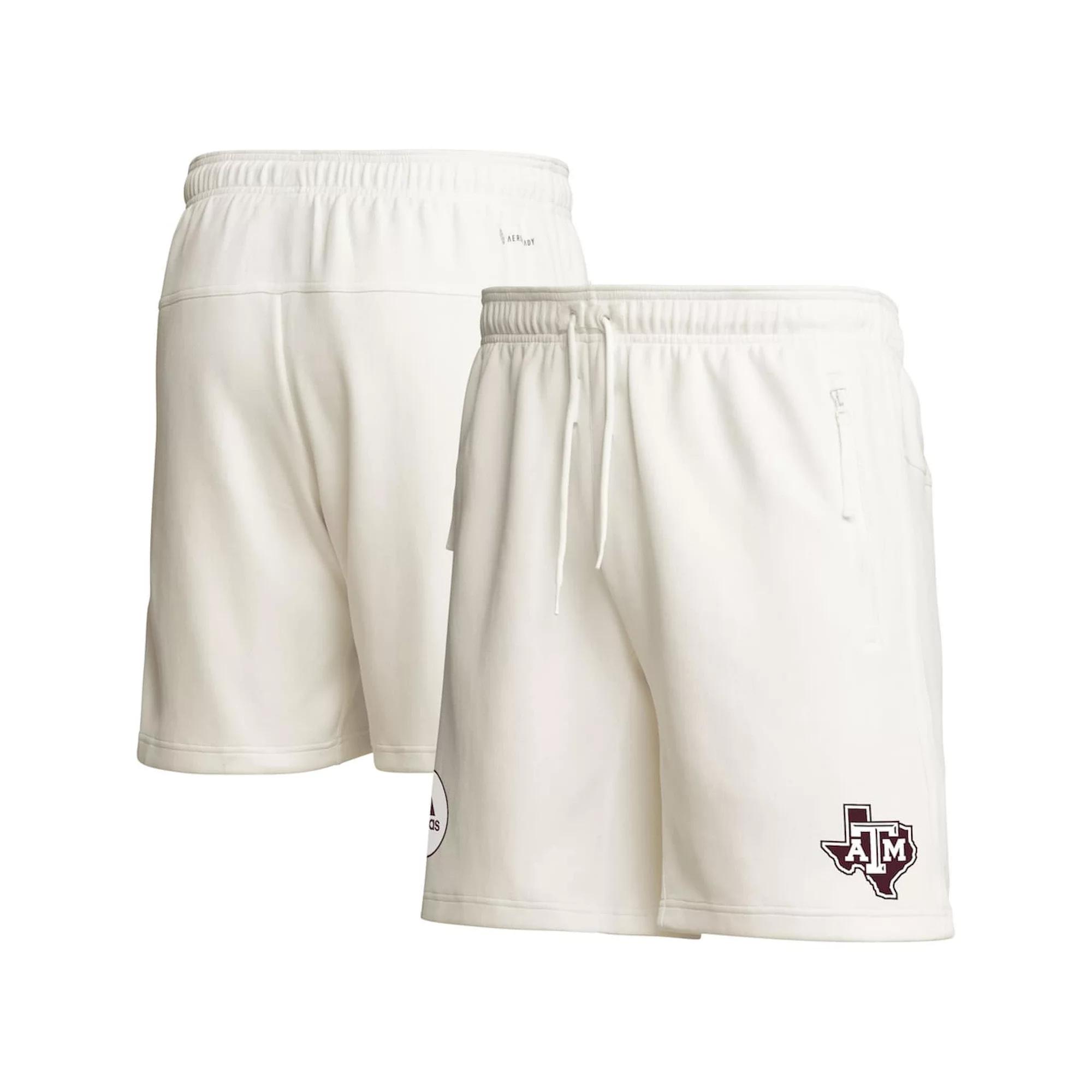 Men's adidas Cream Texas A&M Aggies Zero Dye AEROREADY Shorts, Size: Large, Beige Product Image