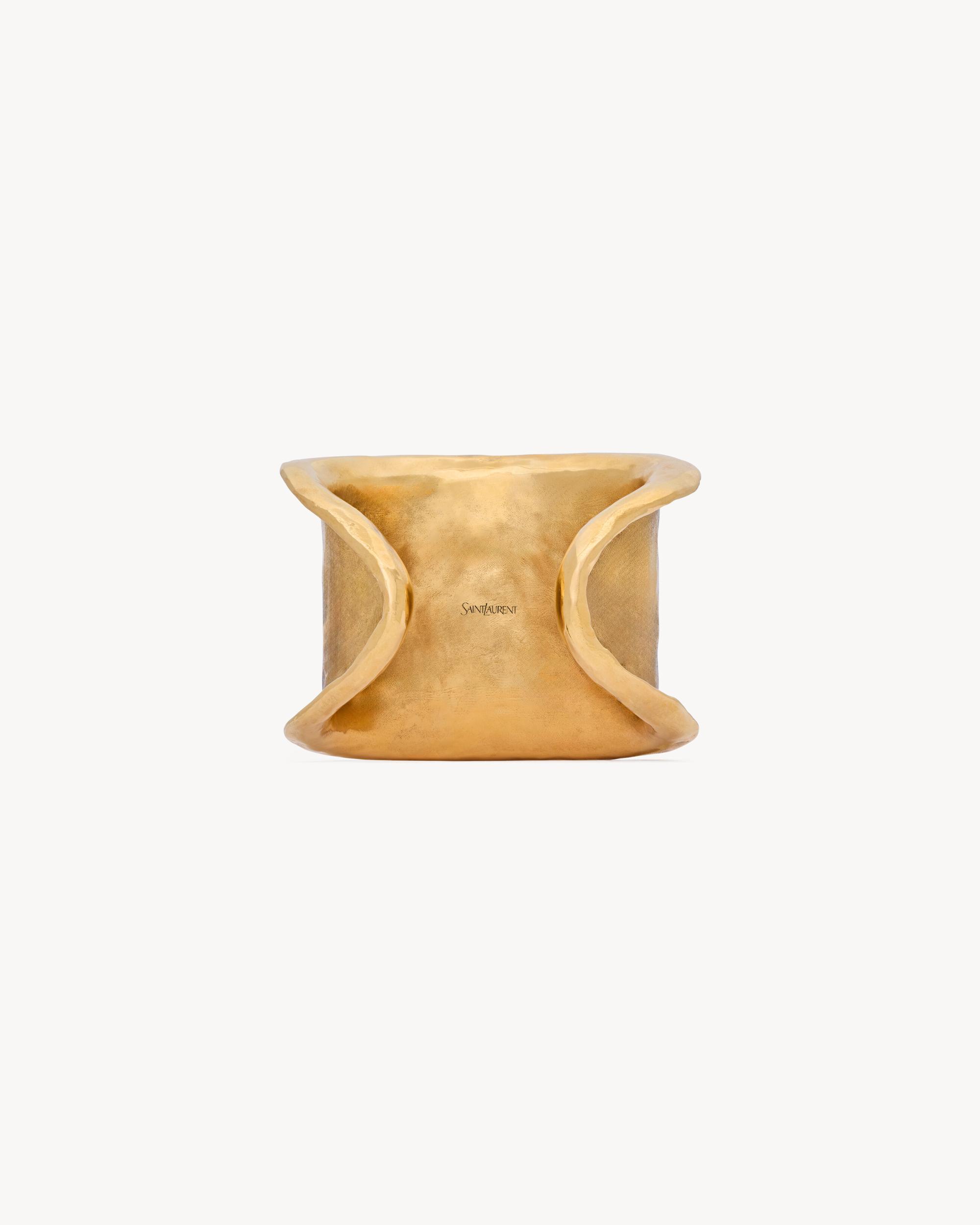 petal cuff in resin and metal Product Image