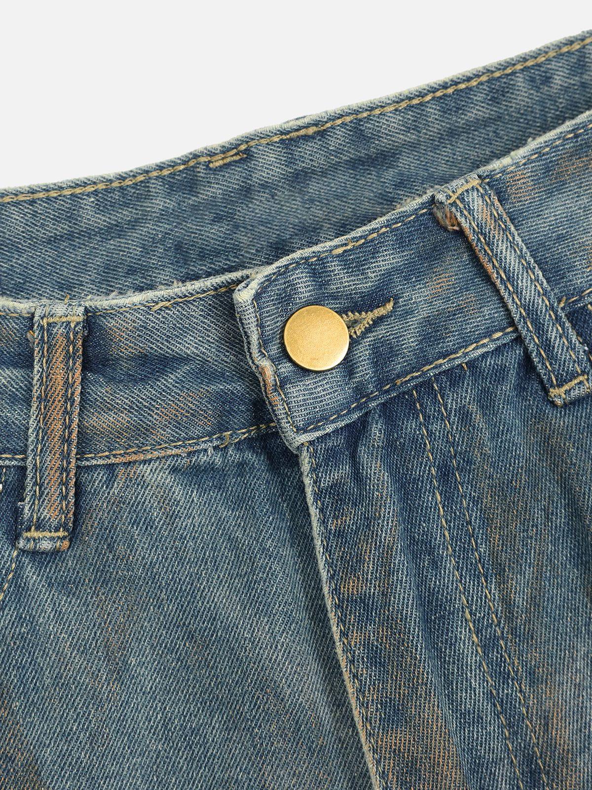 Aelfric Eden Washed Button Longline Jorts Product Image