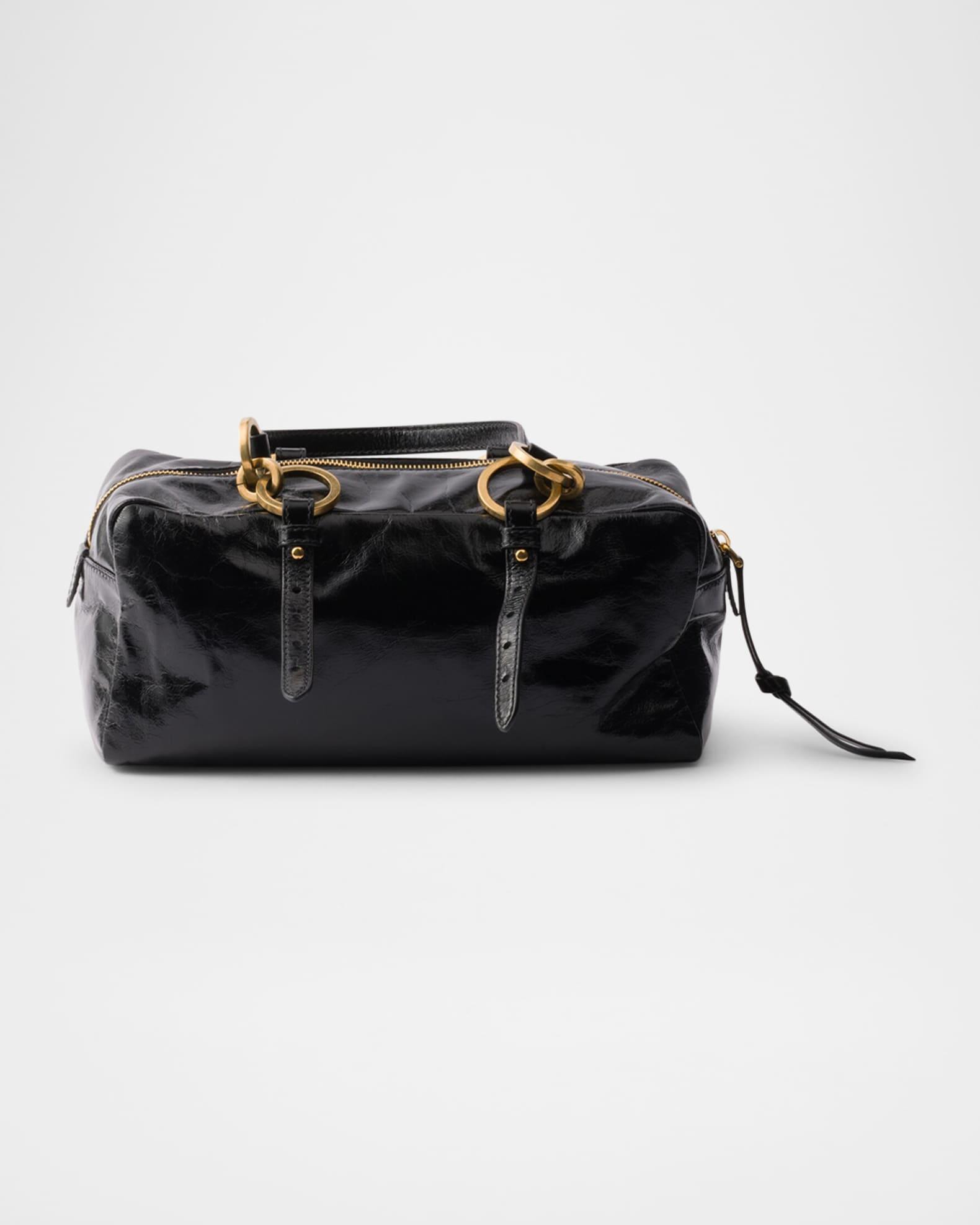 Prada Dangle Medium Leather Top-Handle Bag Product Image