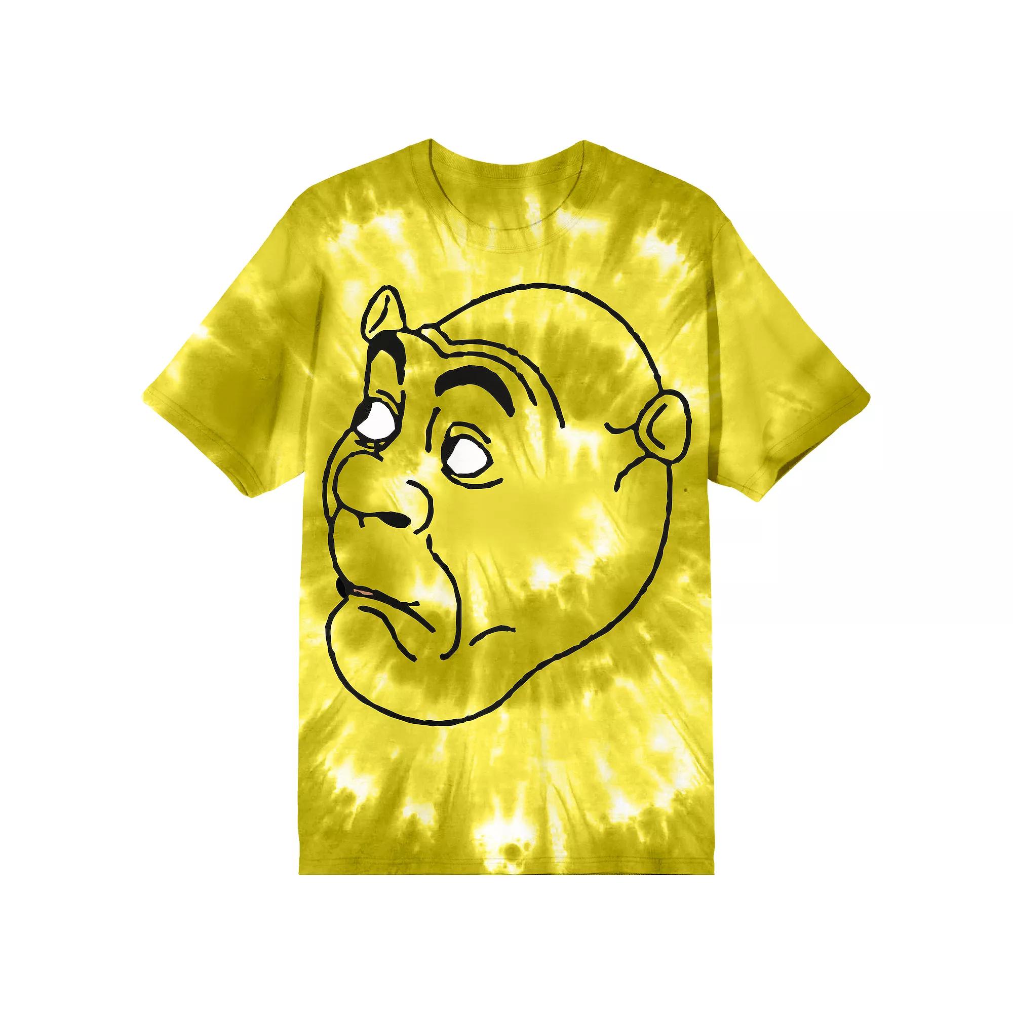 Men's Shrek Big Face Short Sleeve Graphic Tee,  Product Image