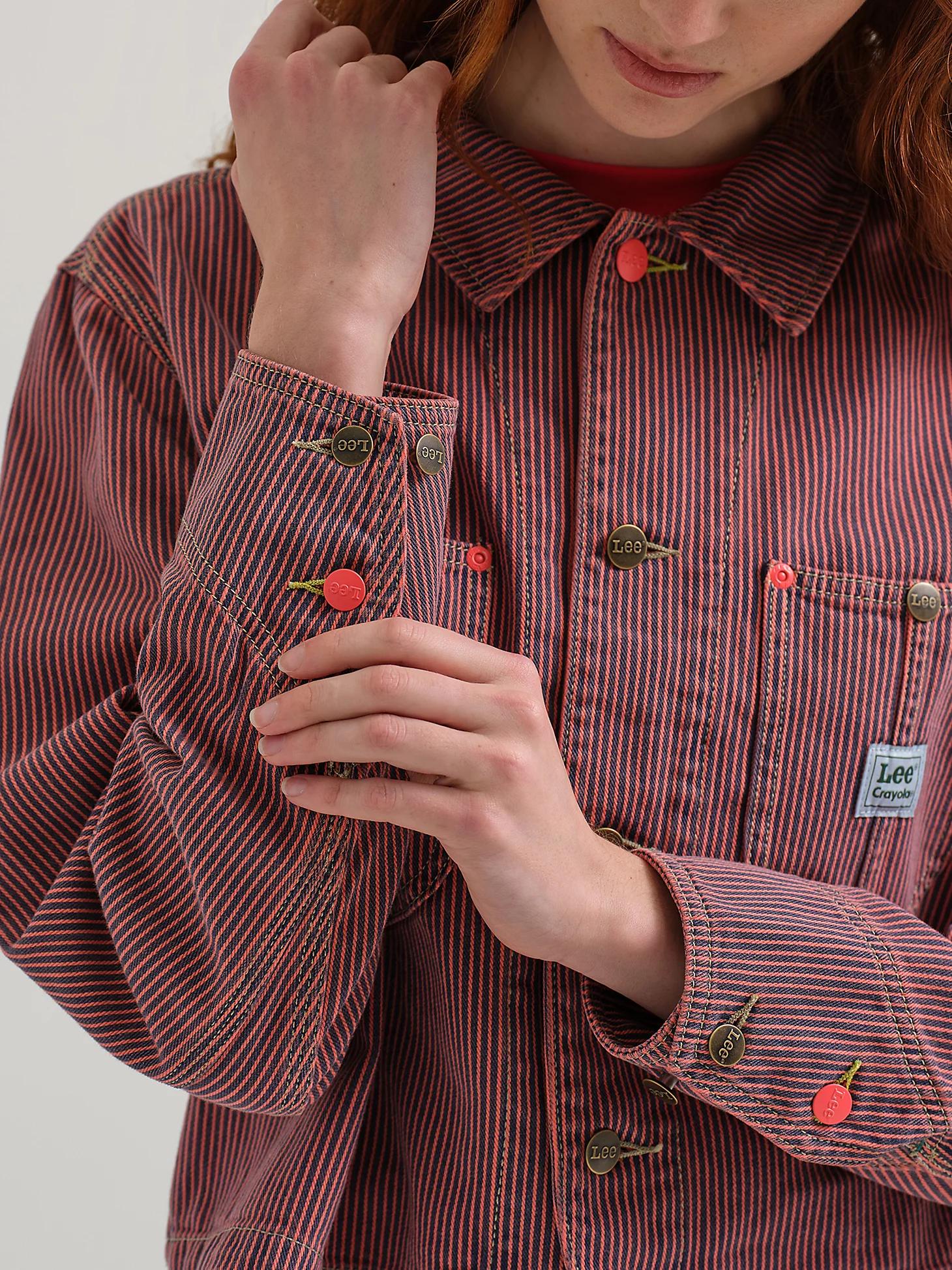 Women's Lee® x Crayola® Limited Edition Colors Crop Chore Jacket | Women's Jackets & Outerwear | Lee® Product Image