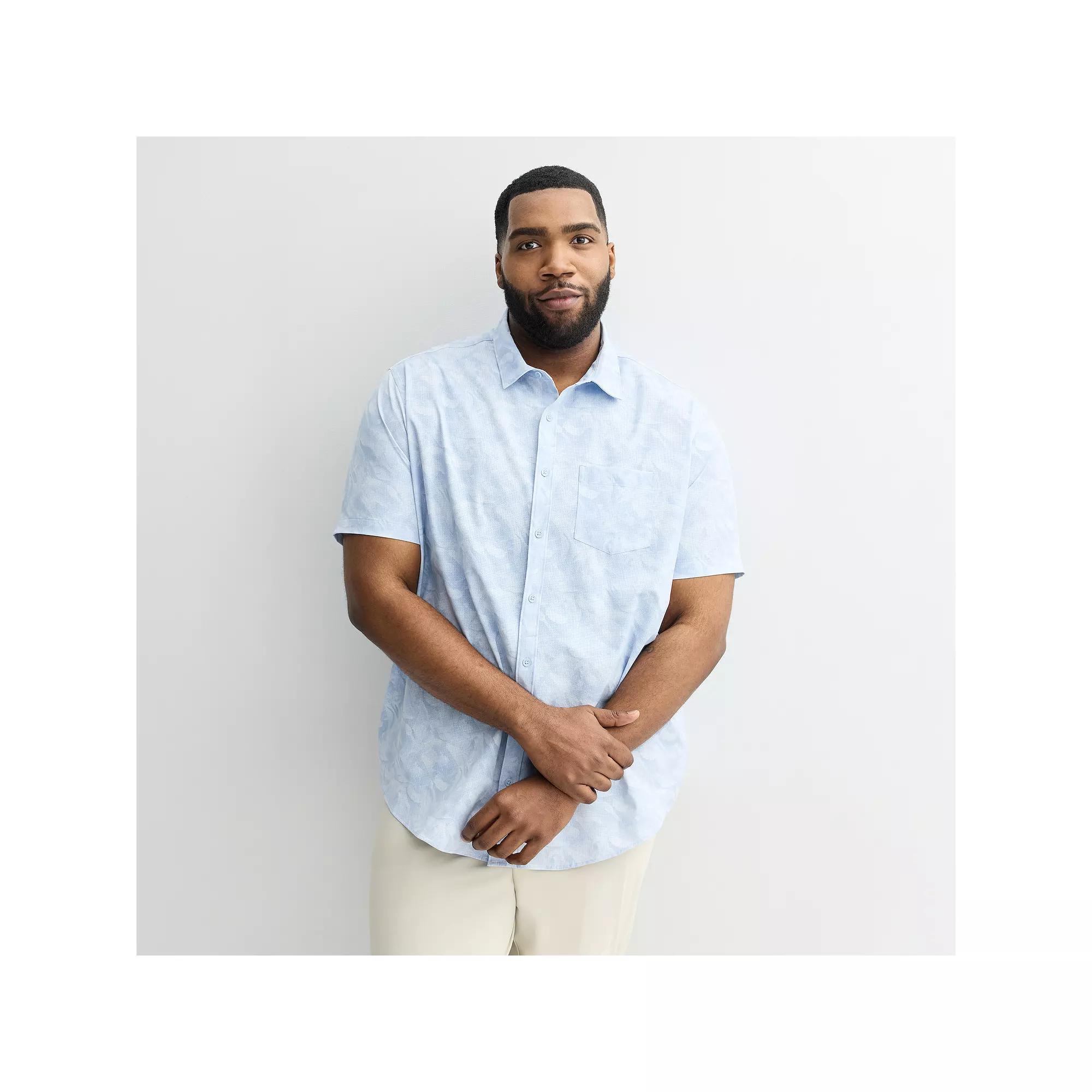 Big & Tall FLX Tech Woven Stretch T-Shirt, Men's,  Product Image