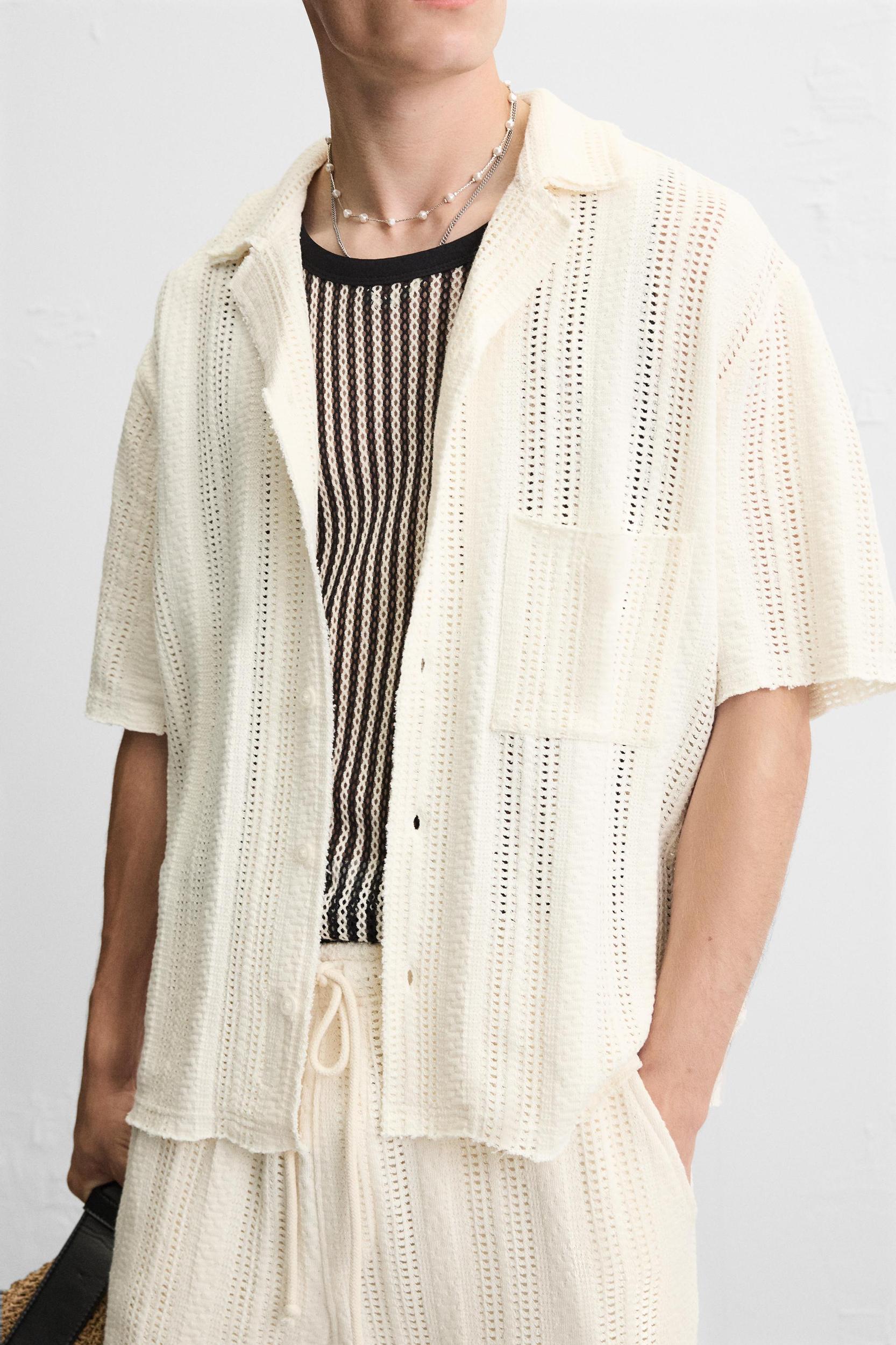 OPEN WEAVE SHIRT Product Image
