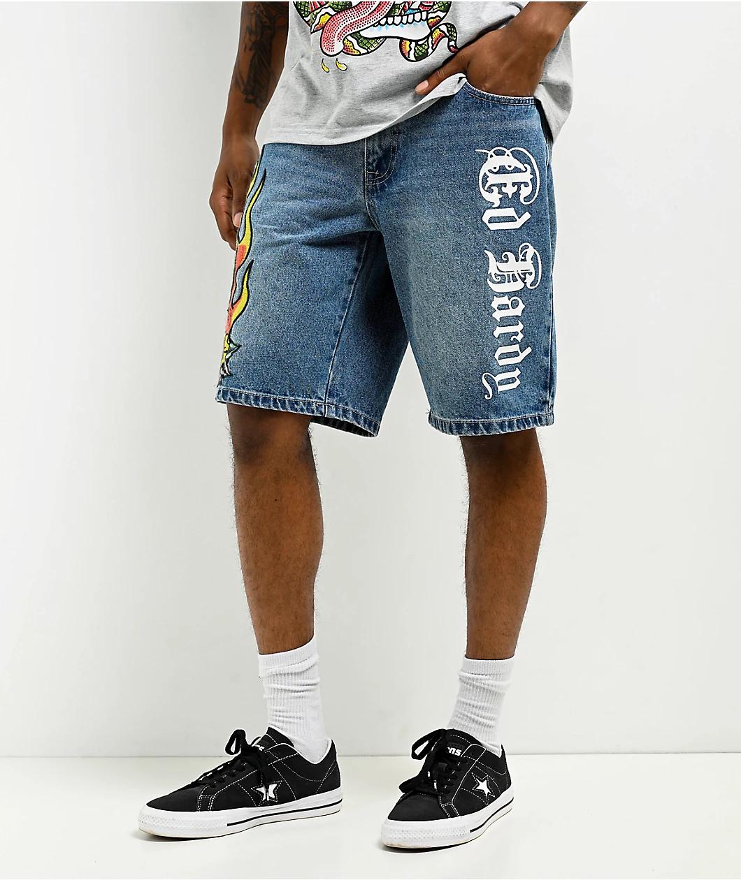 Nike Mesh Flow Blue Shorts Product Image