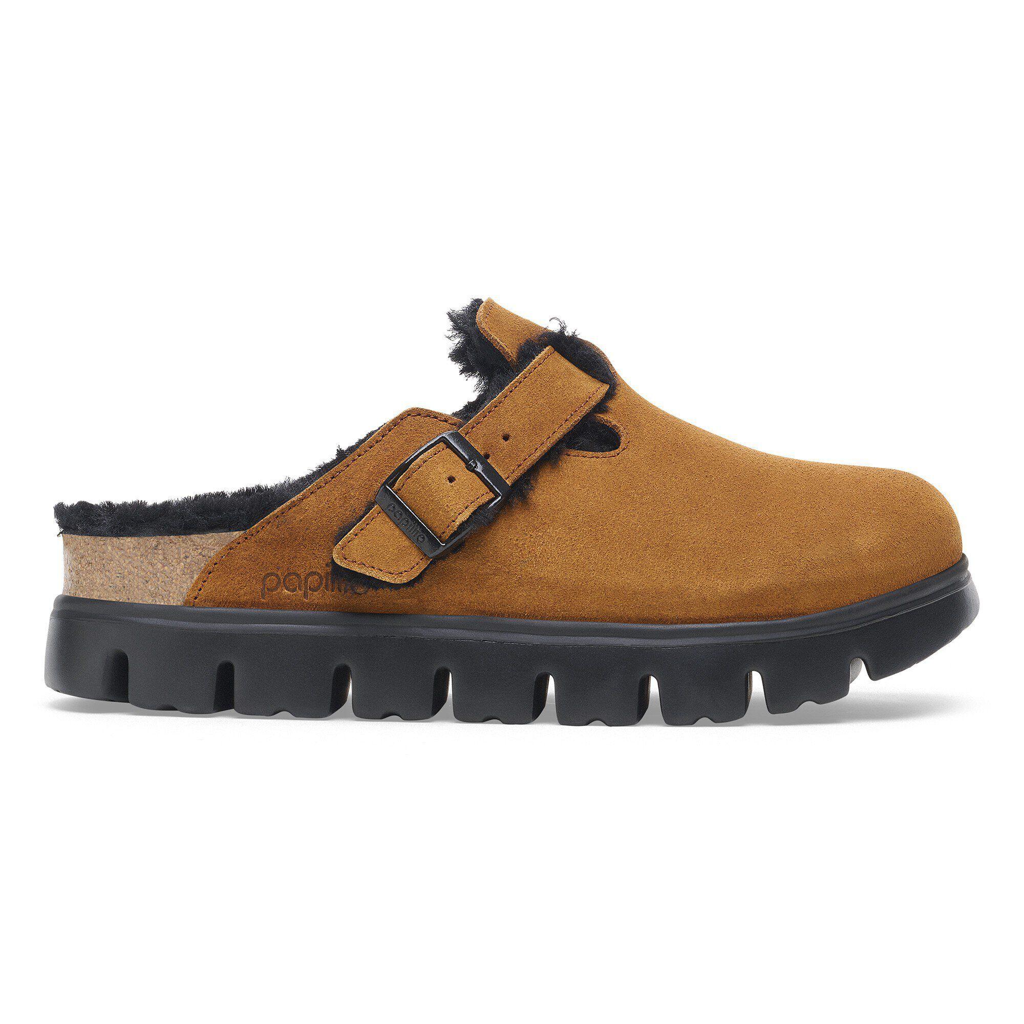 Boston PAP Chunky Shearling Suede Leather/Fur Product Image