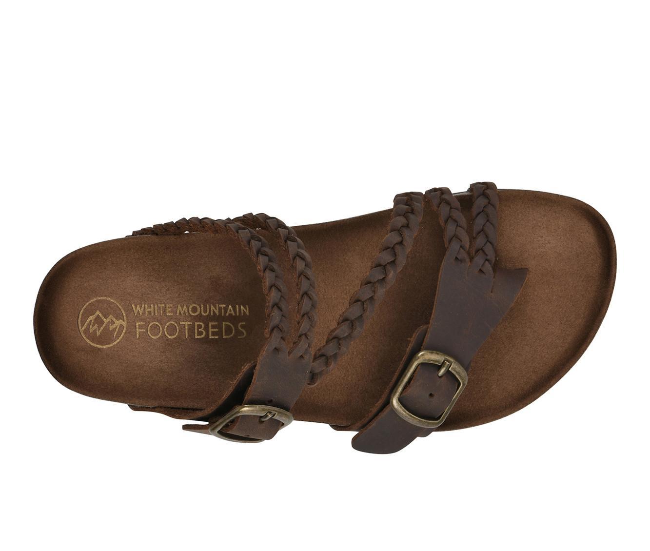 Women's White Mountain Haziest Footbed Sandals Product Image