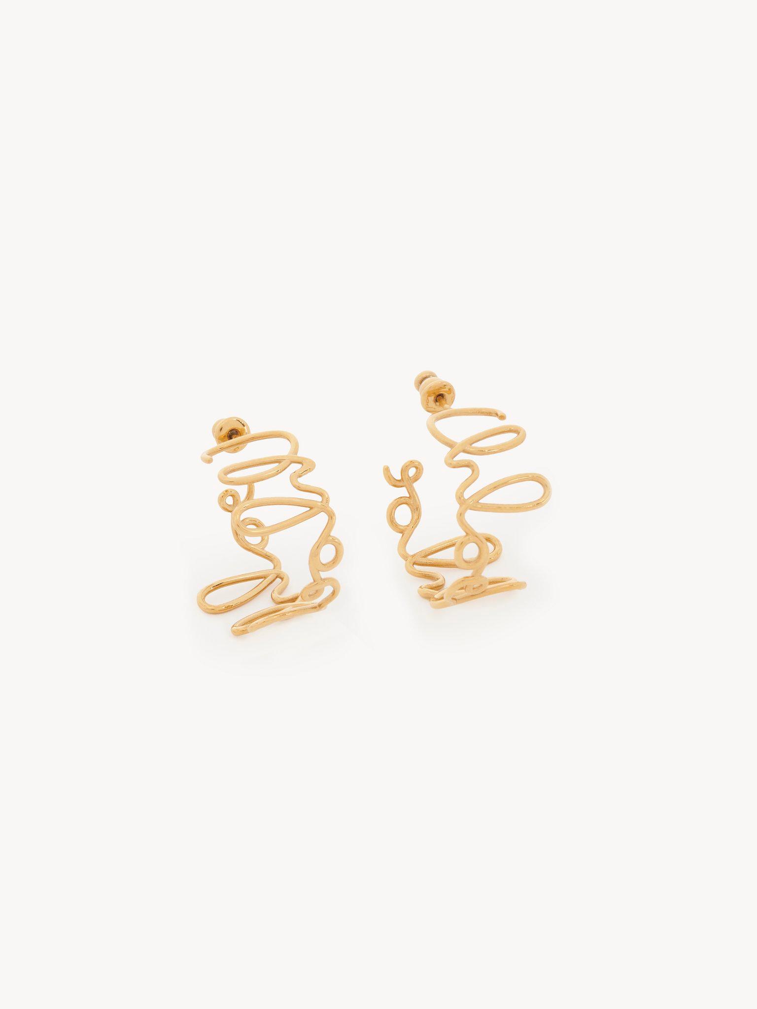 The Chloé Iconic hoop earrings Product Image