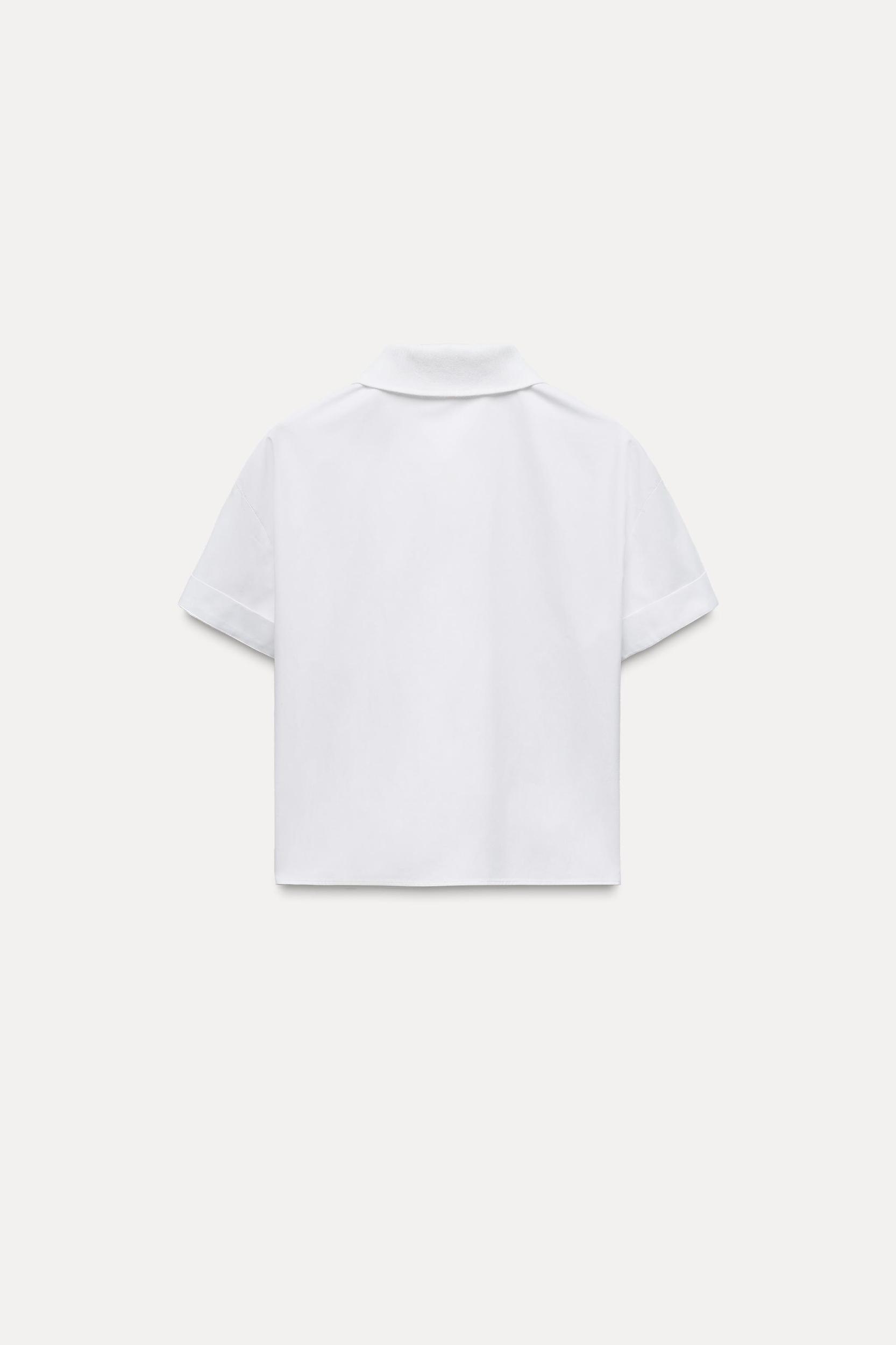RIBBED COLLAR SHIRT Product Image