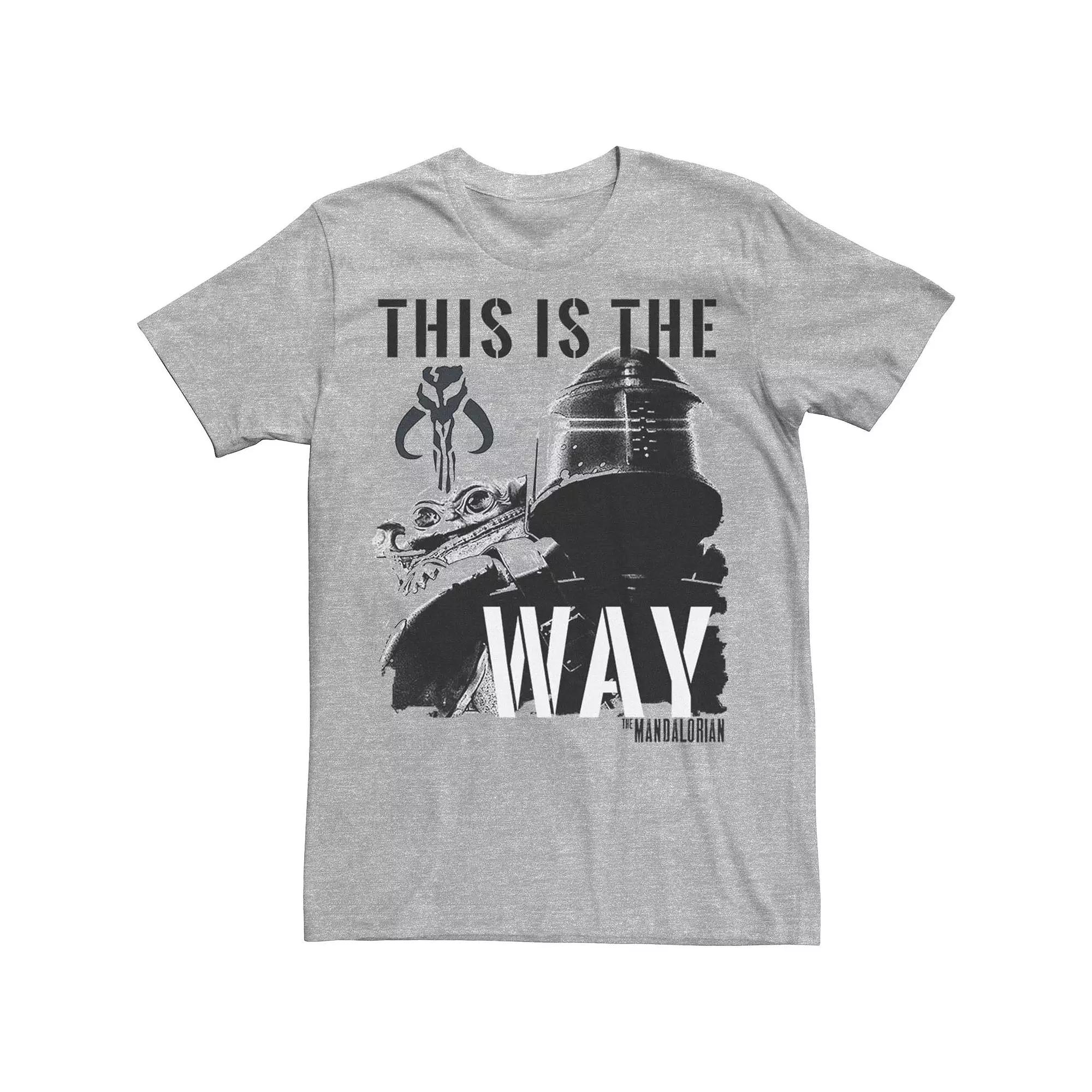 Men's Star Wars Mando This Is The Way Poster Tee,  Product Image