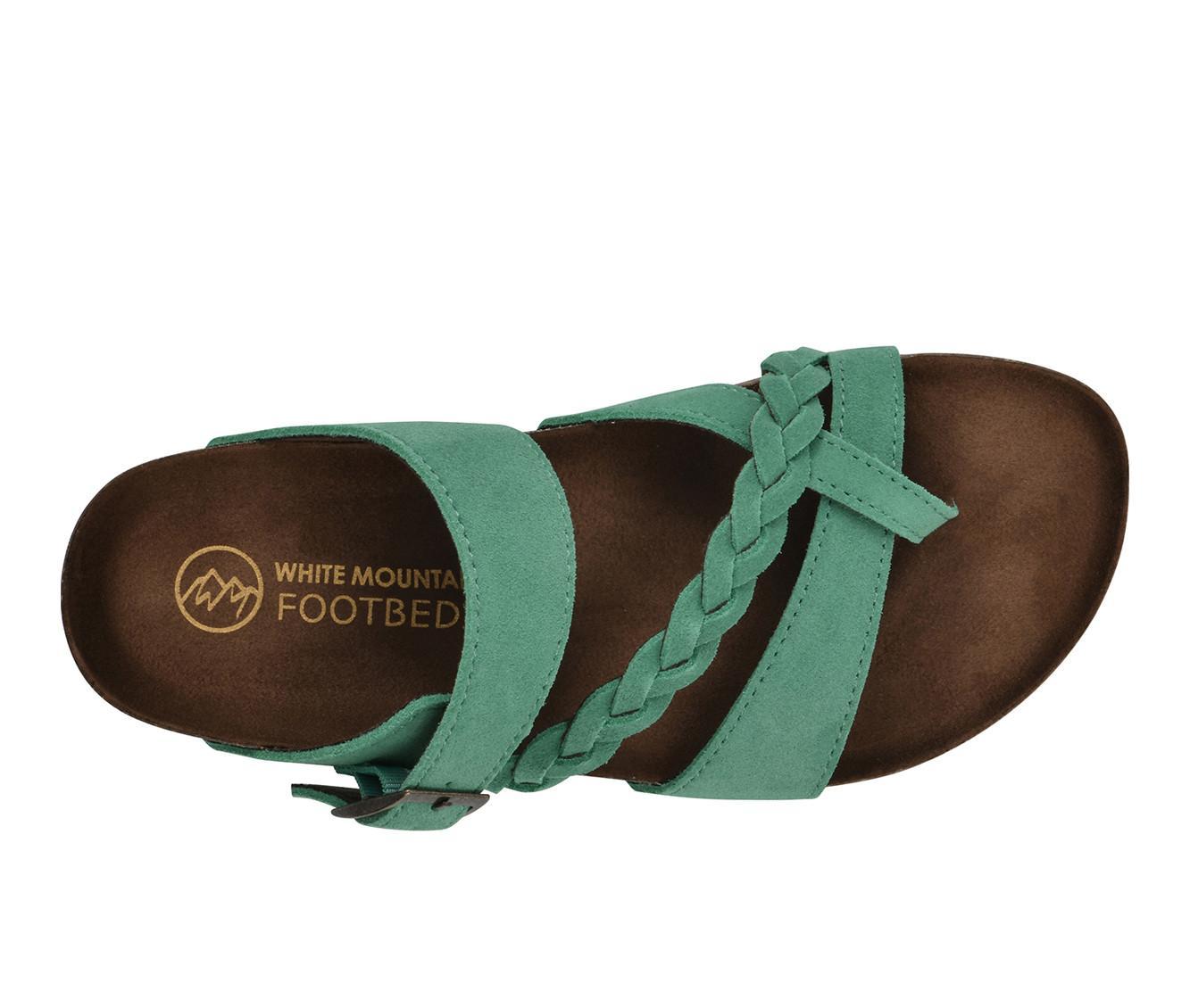 Women's White Mountain Hazy Footbed Sandals Product Image