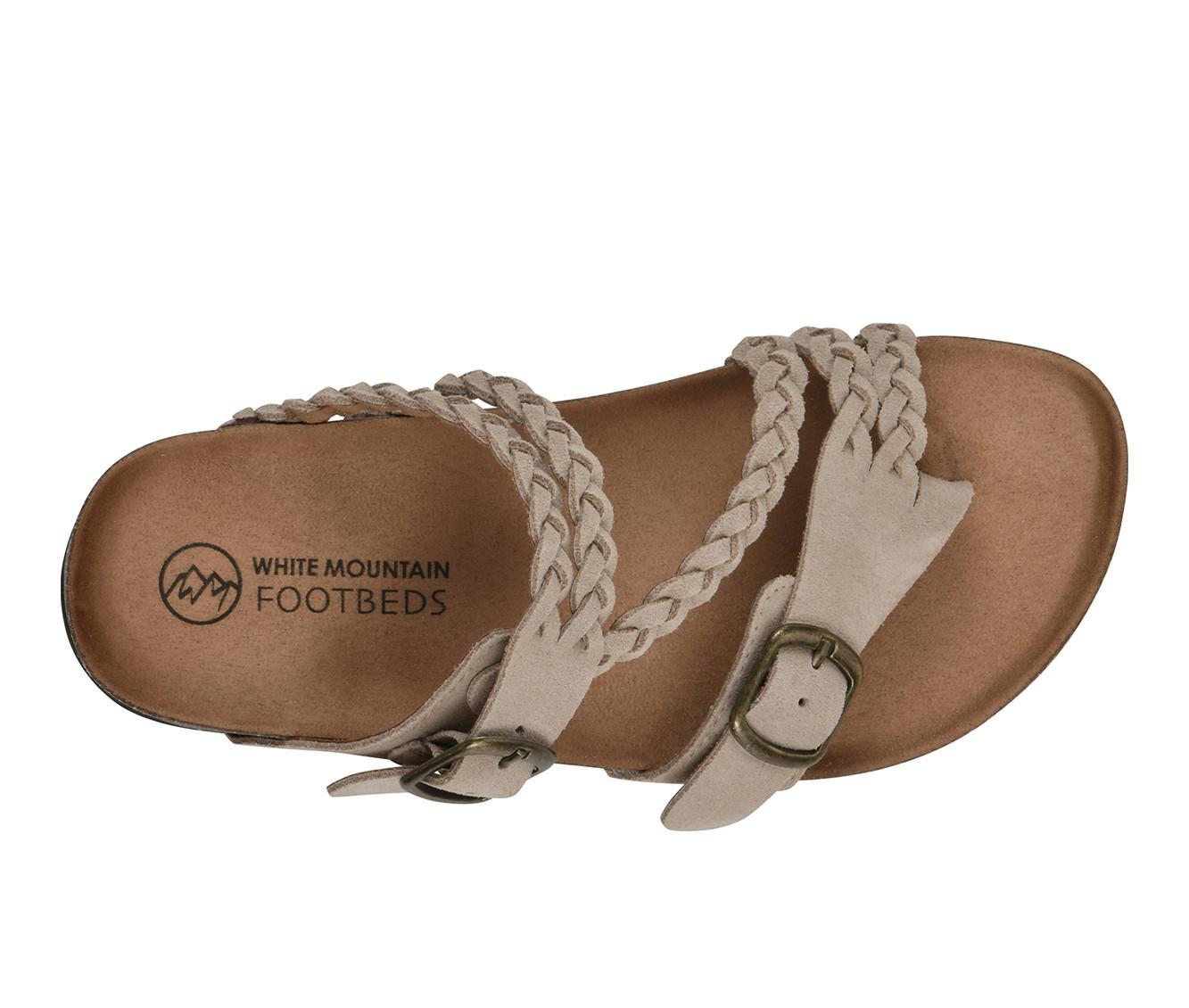 Women's White Mountain Haziest Footbed Sandals Product Image