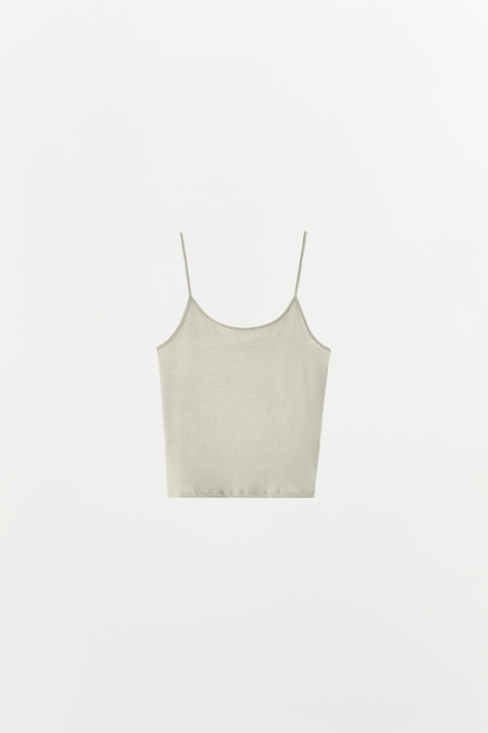LINEN BLEND TANK TOP Product Image