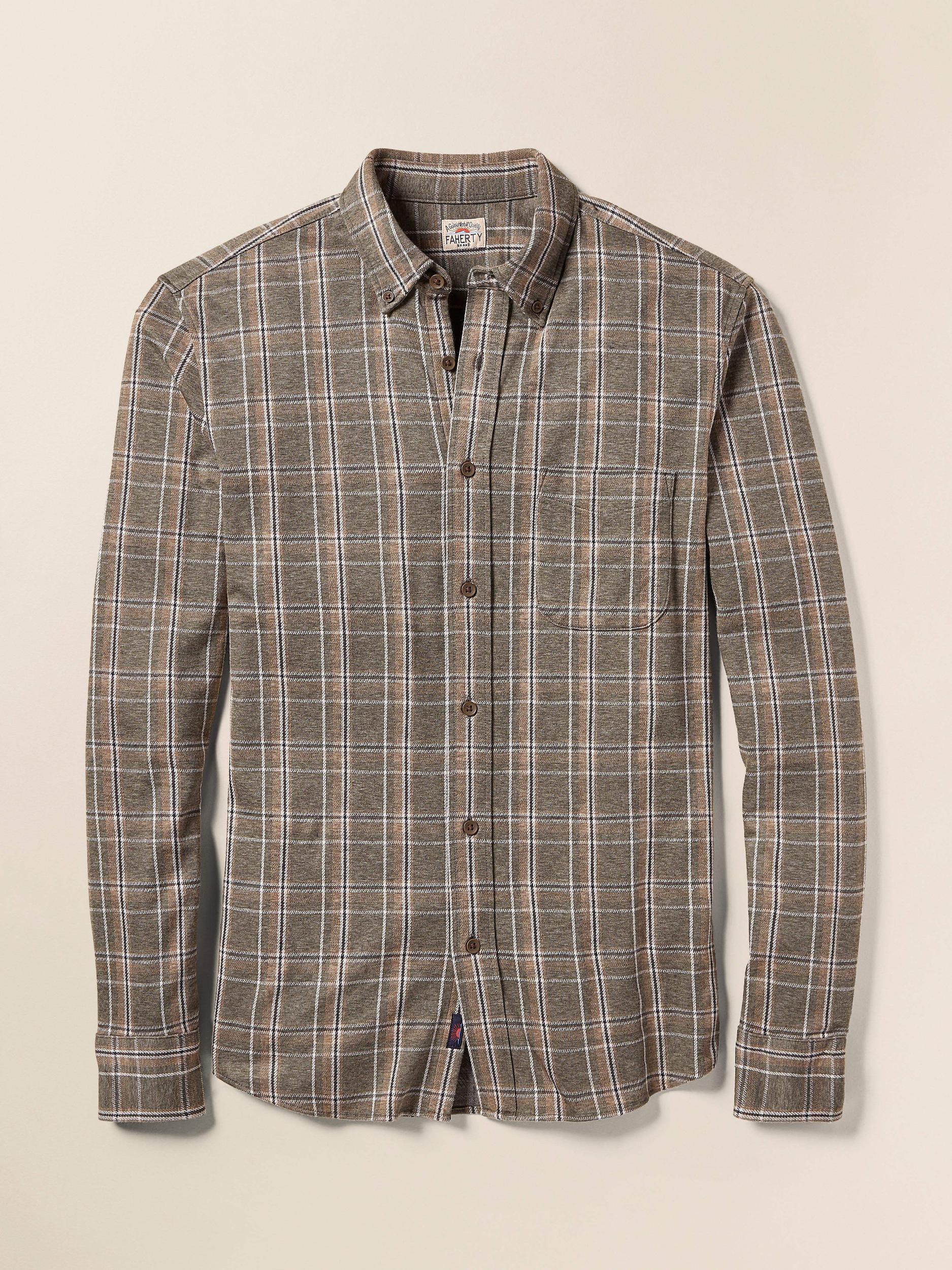 Coastline Knit Shirt - Pleasant Hill Plaid Male Product Image