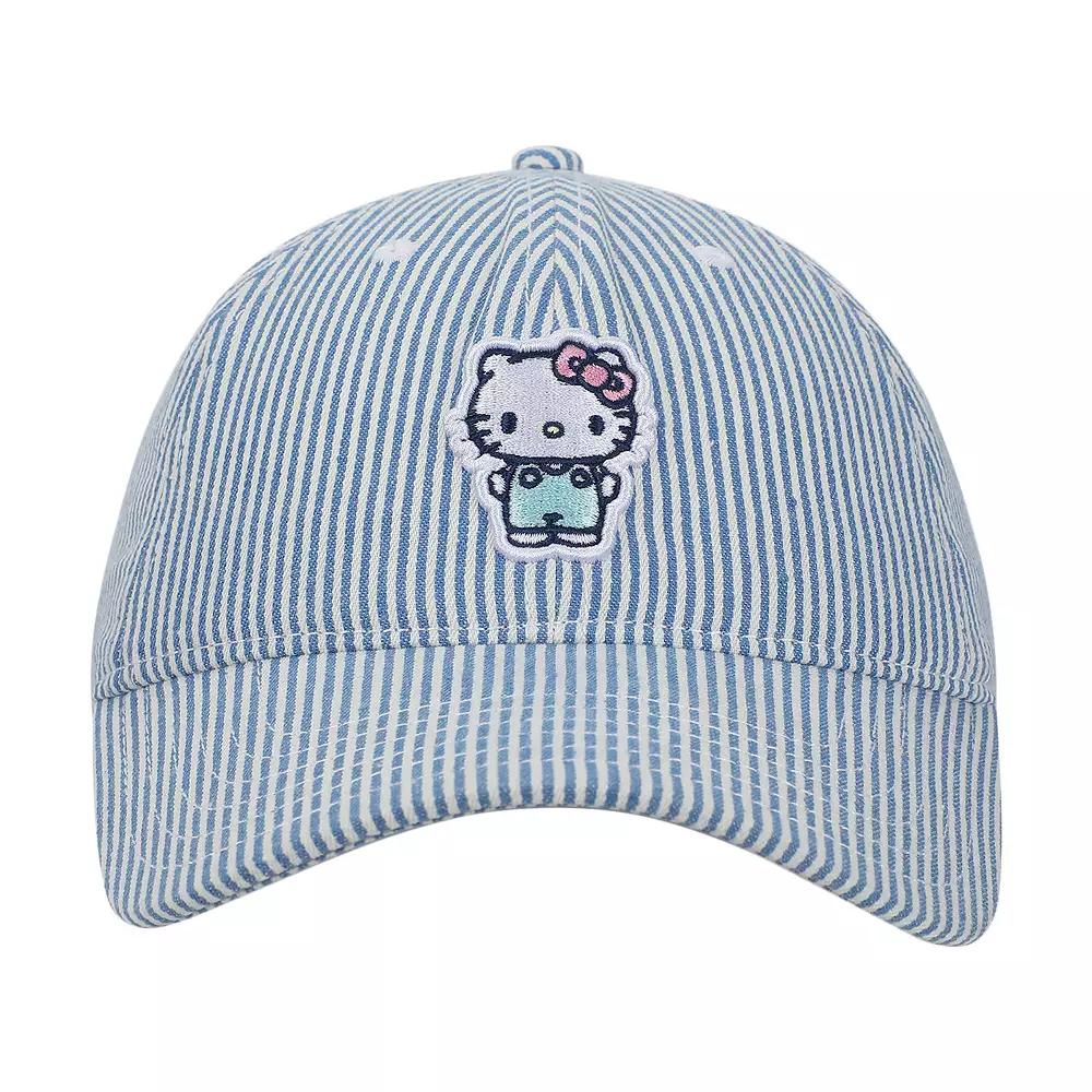Women's Hello Kitty Embroidered Character Hat, Blue Product Image
