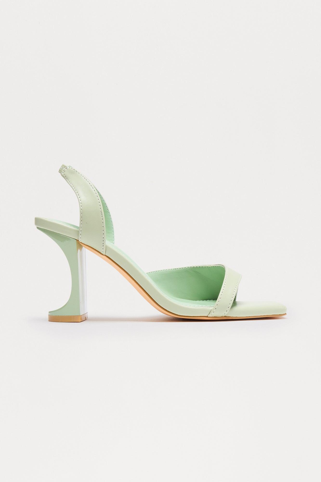 Oshea 3″ Slingback Heels - Sage Product Image