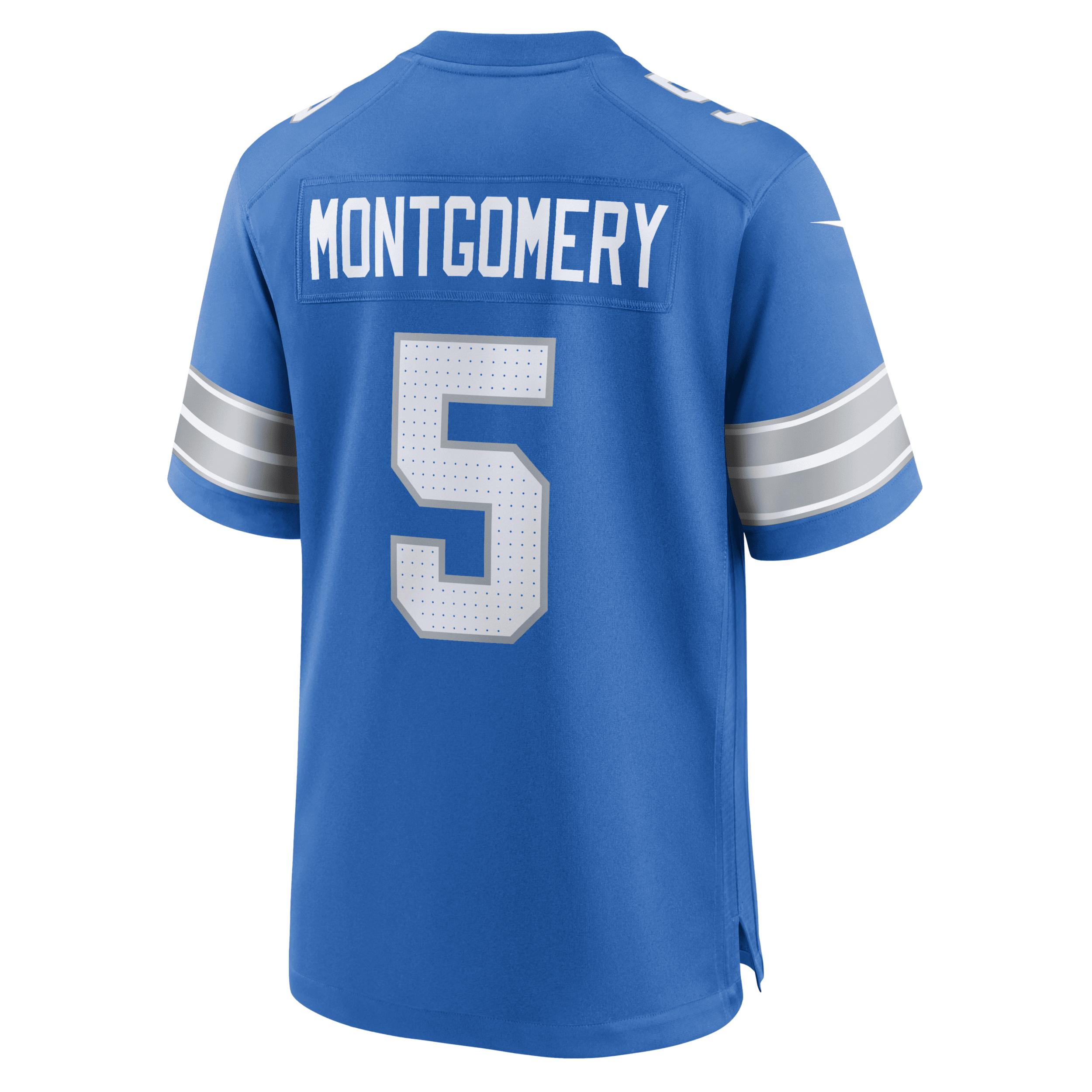 David Montgomery Detroit Lions Nike Mens NFL Game Football Jersey | 67NM0B9K9JF-DE6 Product Image