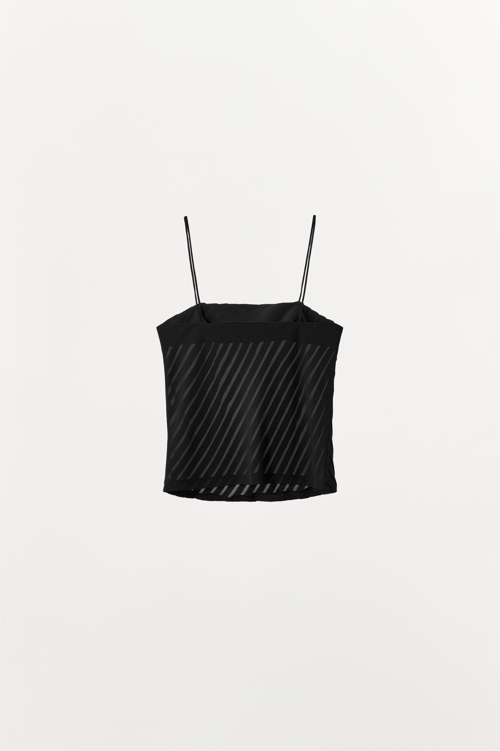 PLEATED STRAPPY TOP Product Image