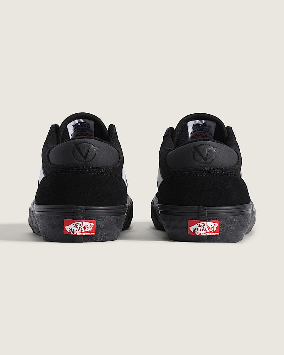 Skate Rowan Shoe in Black| Vans US Product Image
