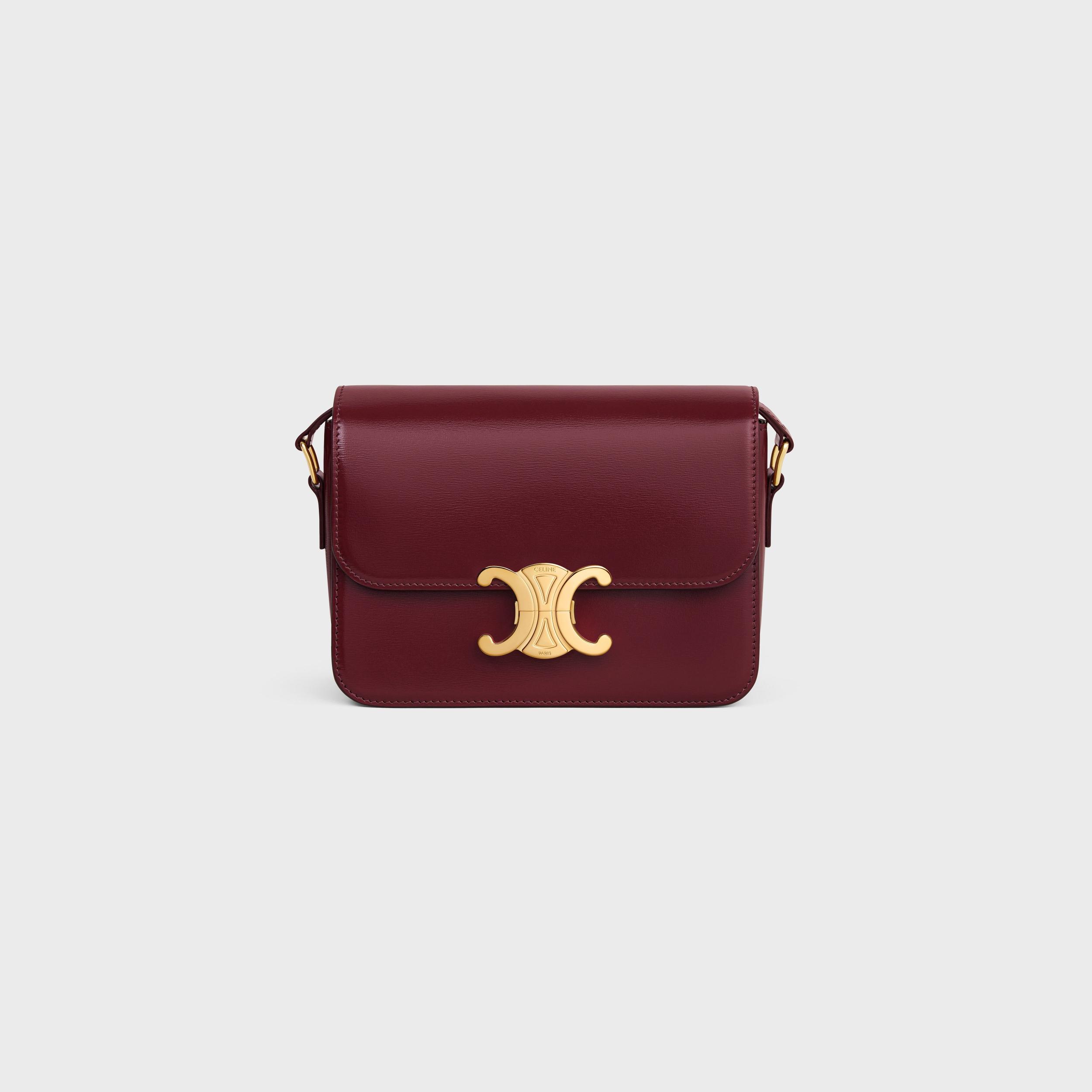 TEEN TRIOMPHE BAG IN shiny calfskin Product Image