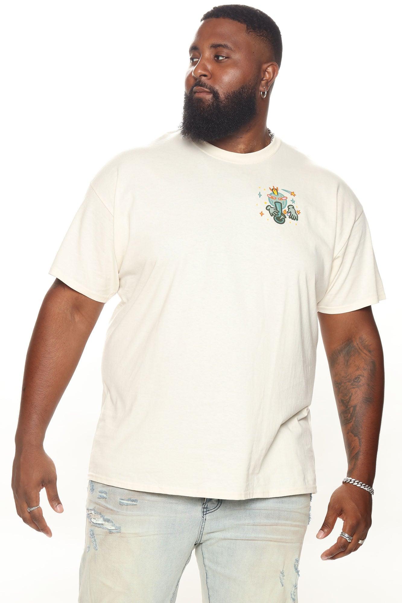 Global Smokin' Short Sleeve Tee - Cream Product Image