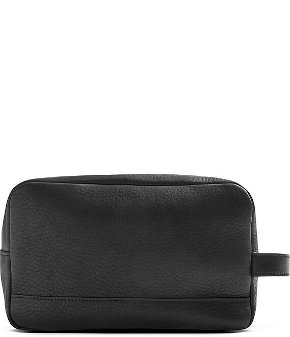 SHINOLA Zip Natural Grain Leather Travel Kit Product Image