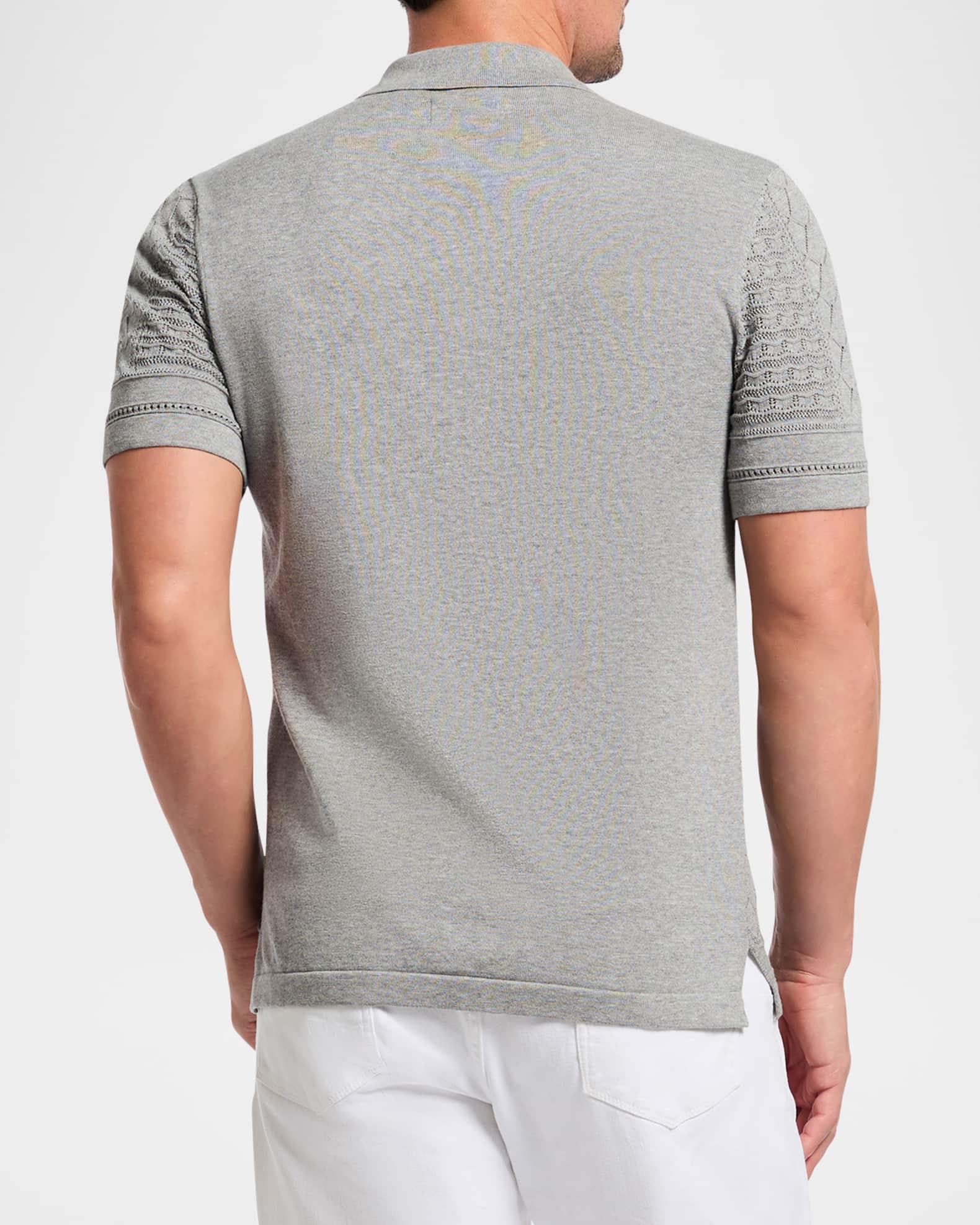 Mens Delmar Knitted Camp Shirt Product Image