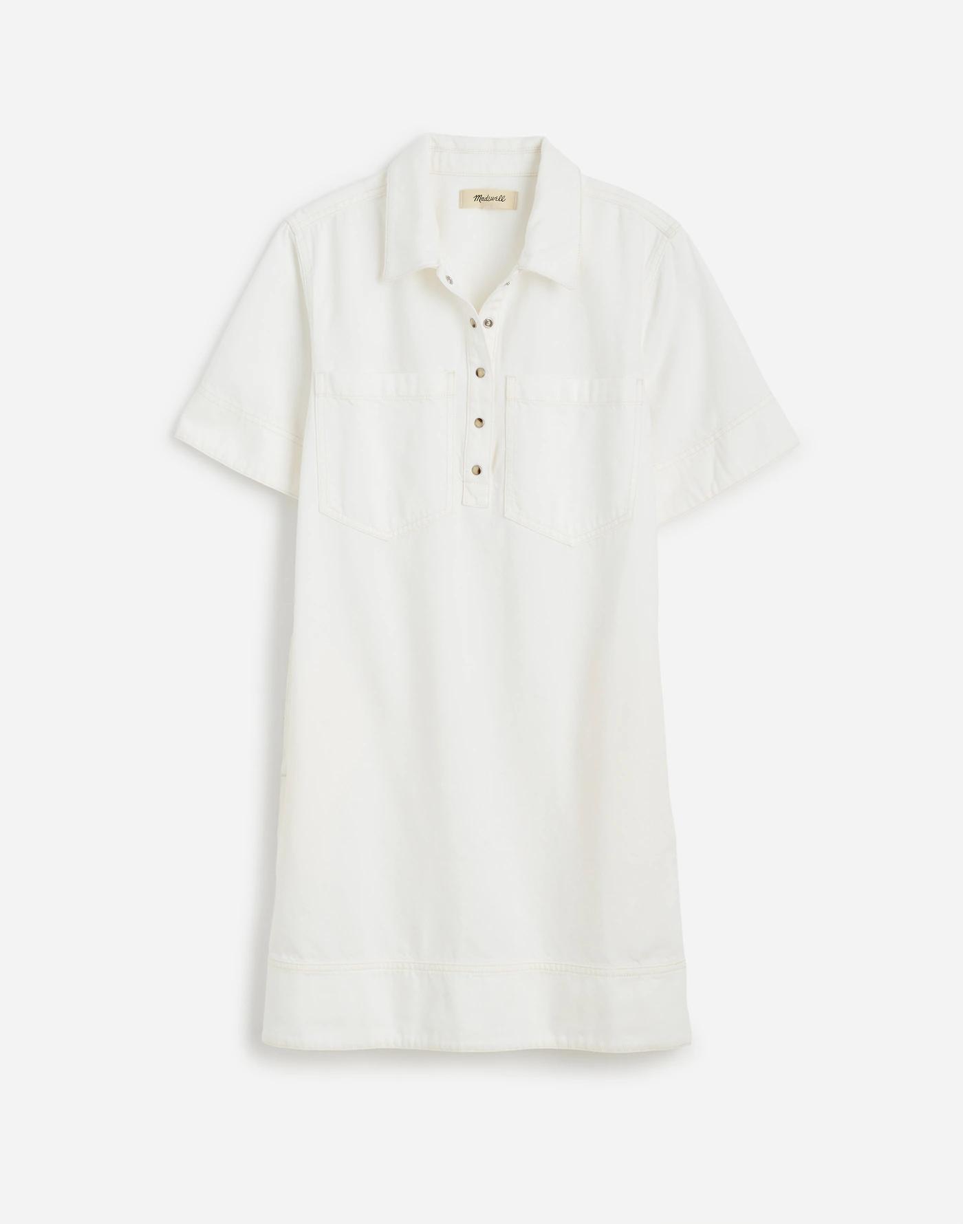 Denim Popover Dress Product Image