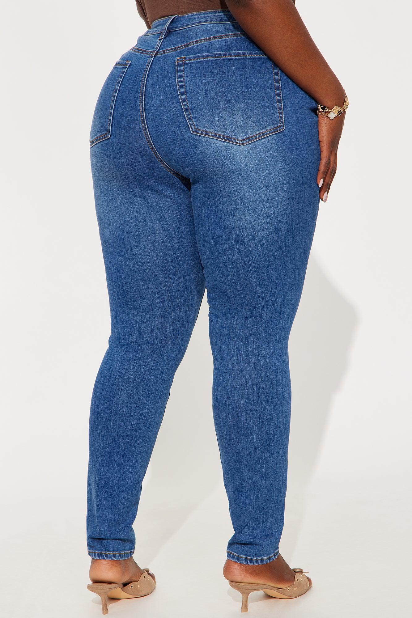 Tall Top Of The Line Stretch Skinny Jeans - Medium Wash Female Product Image