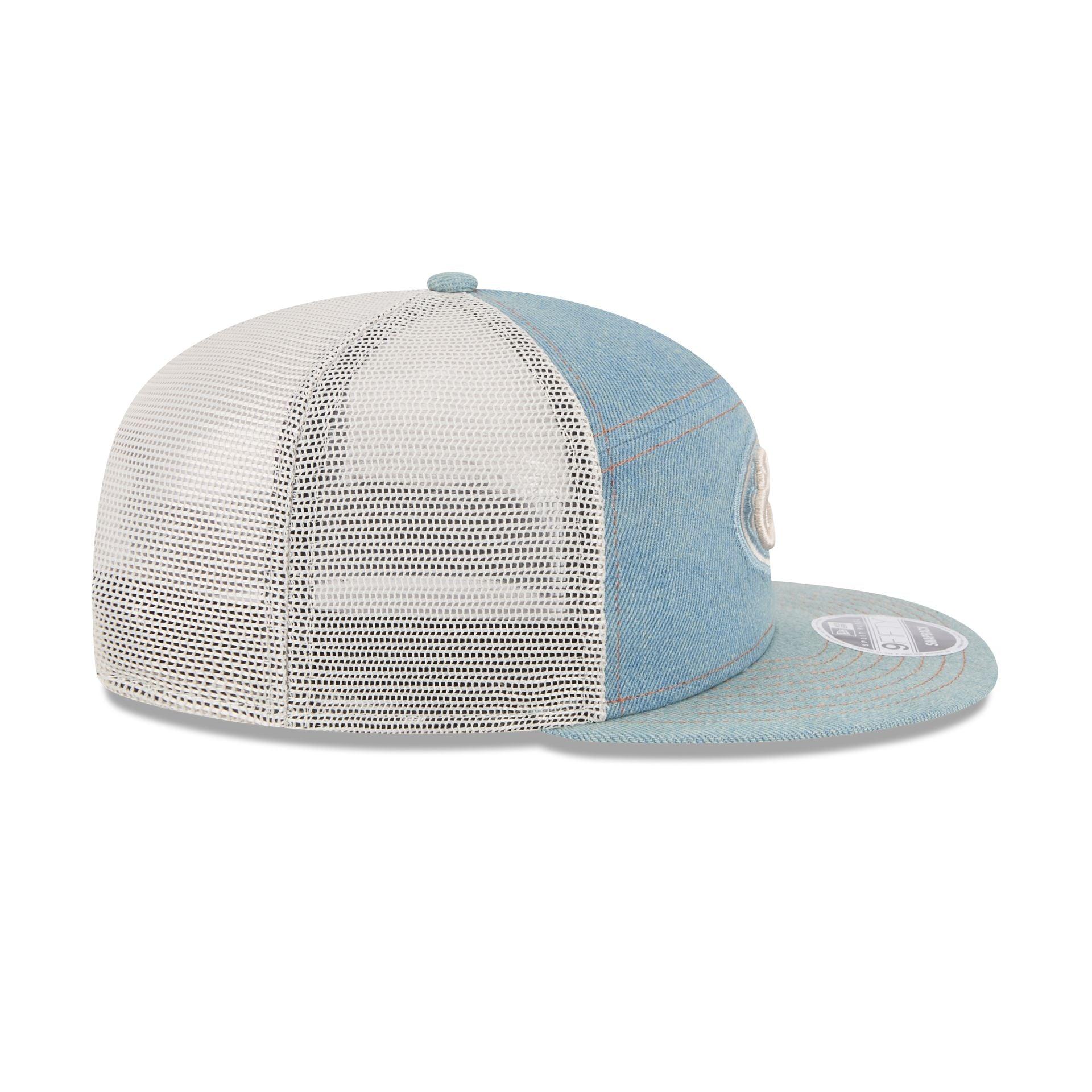 Tennessee Volunteers Denim Split Panel 9FIFTY Trucker Hat Male Product Image