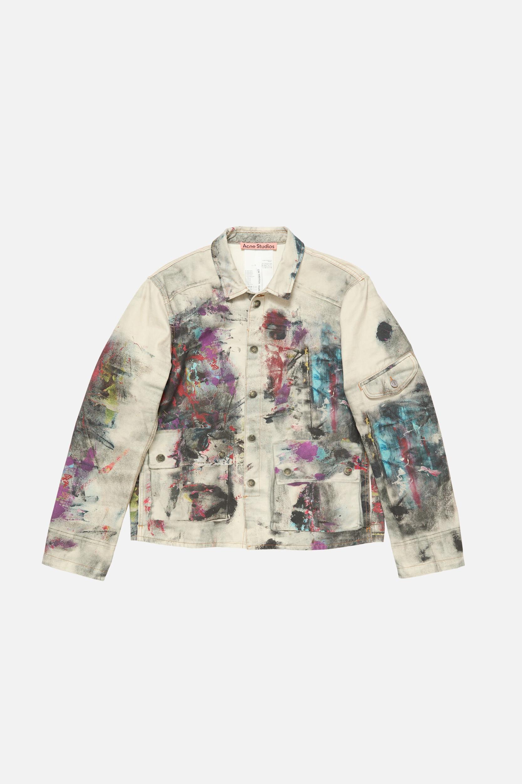 Jacket Trompe L'oeil Print Product Image