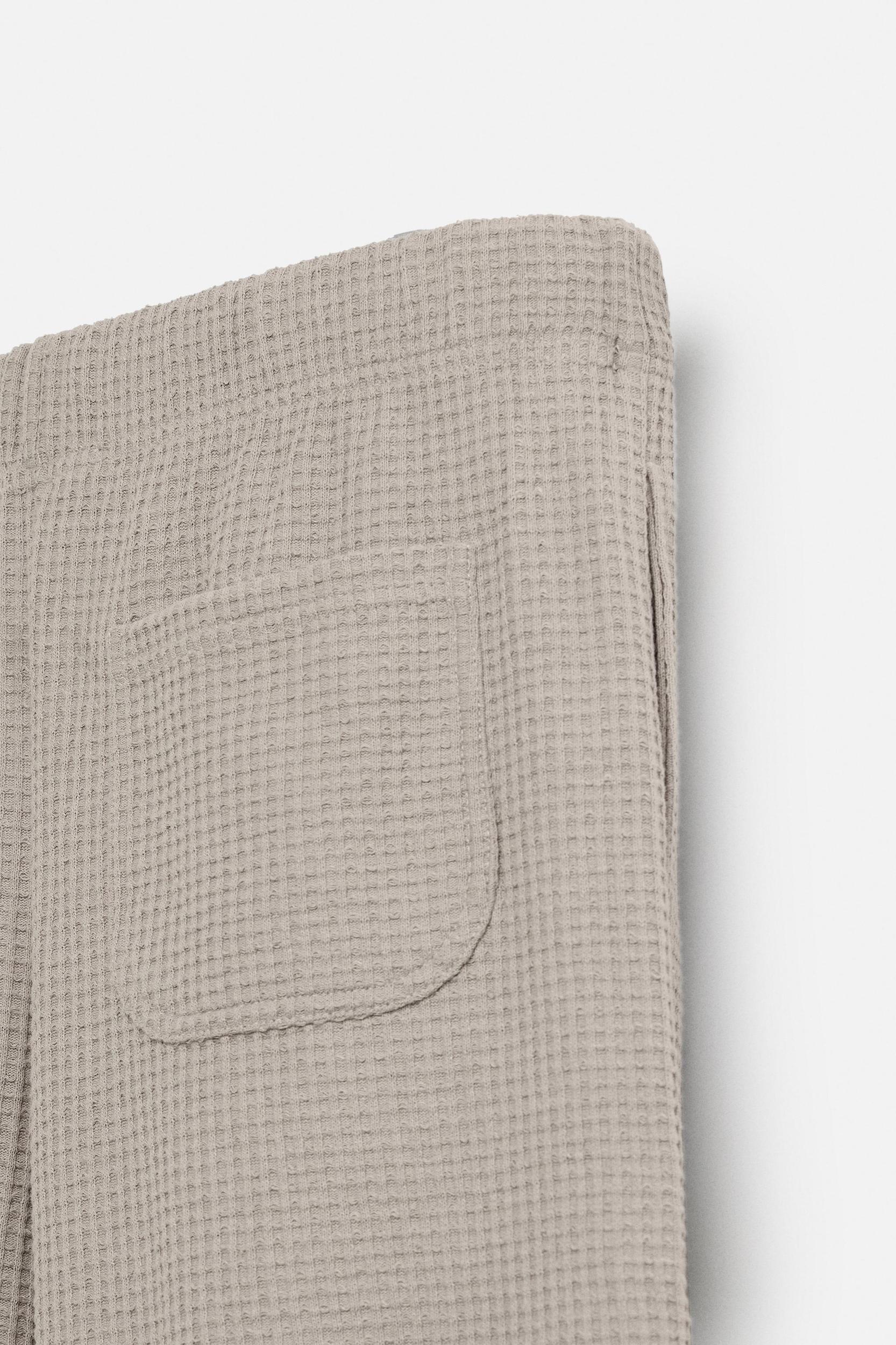 TEXTURED RELAXED FIT PANTS Product Image