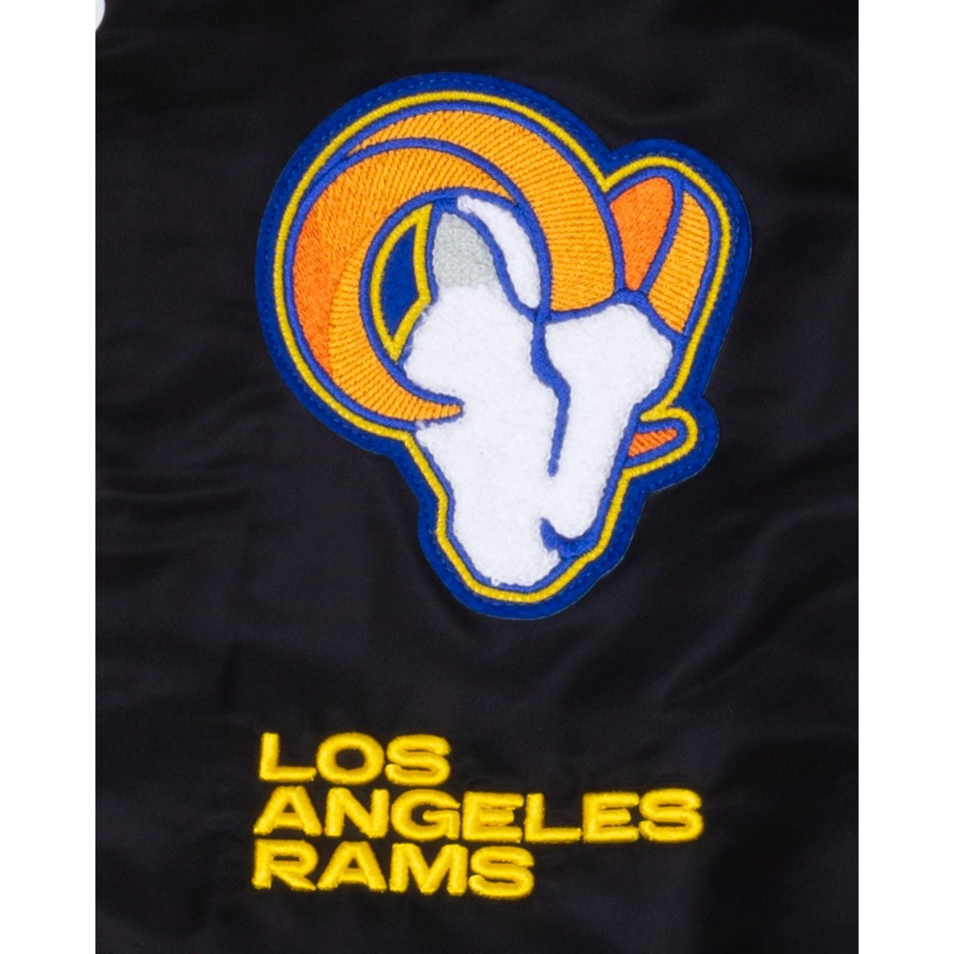 Los Angeles Rams Logo Select Black Jacket Male Product Image