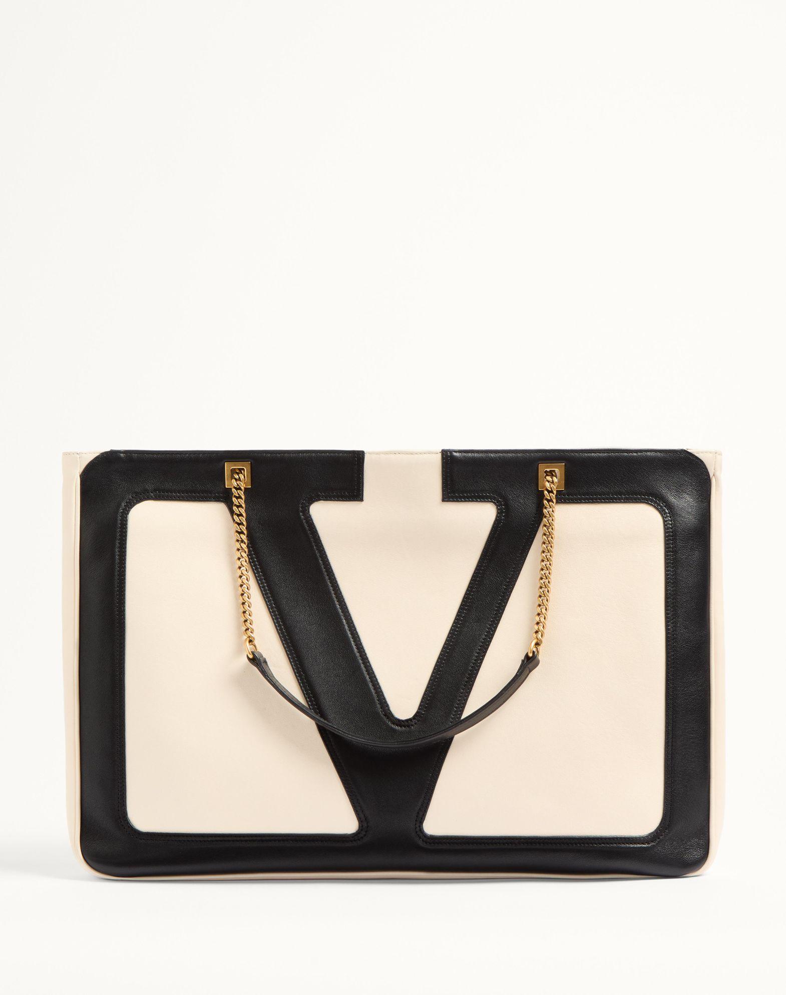 Valentino Garavani Viva Superstar Nappa Leather Shopper Product Image