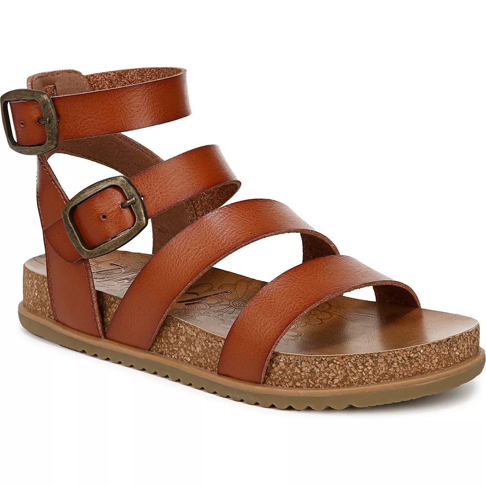 Blowfish Malibu Fancy Women's Strappy Sandals, Size: 7.5, Scotch Brown Product Image